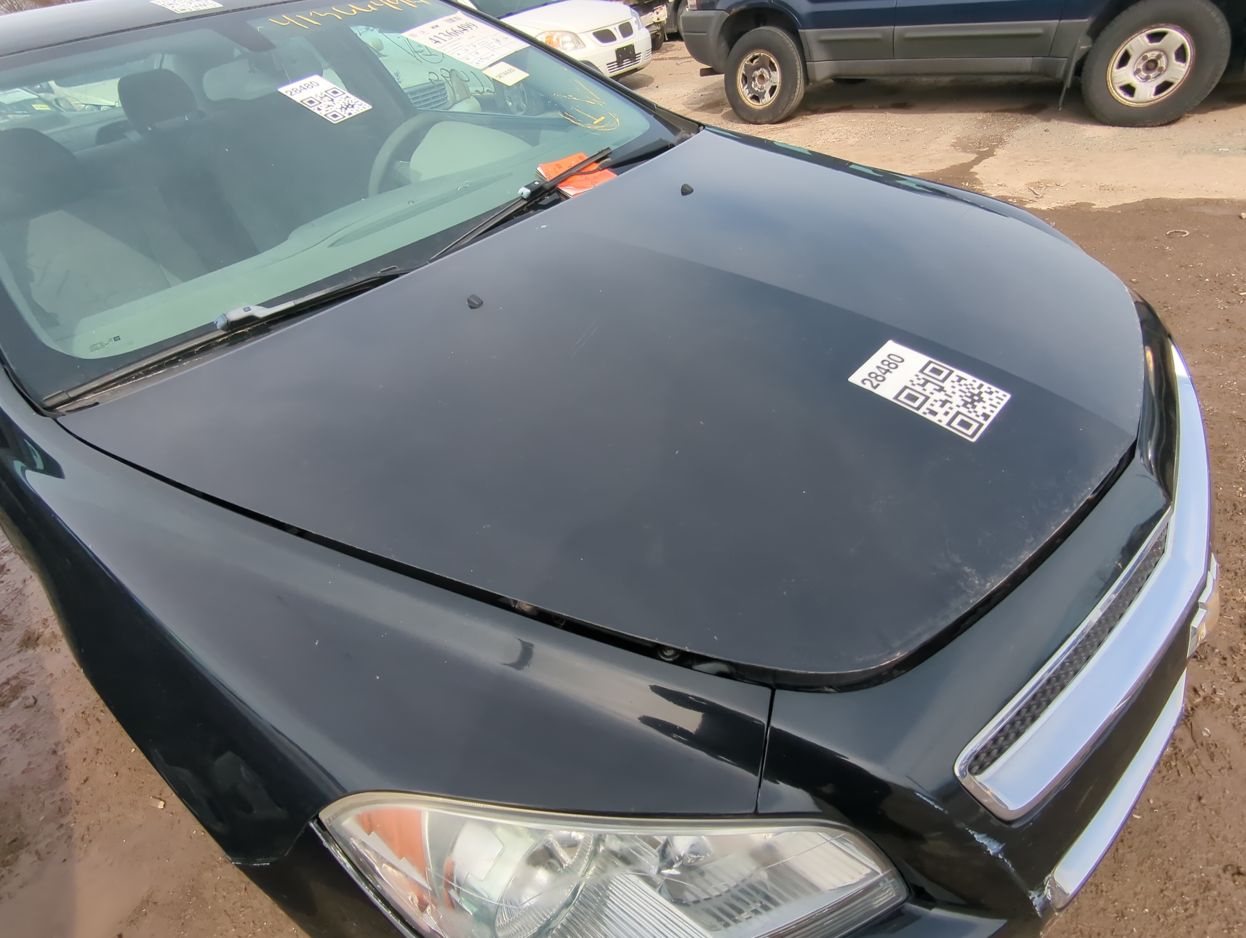 2012 Chevrolet Malibu Hood Oem 824107 - Oemusedautoparts1.com
