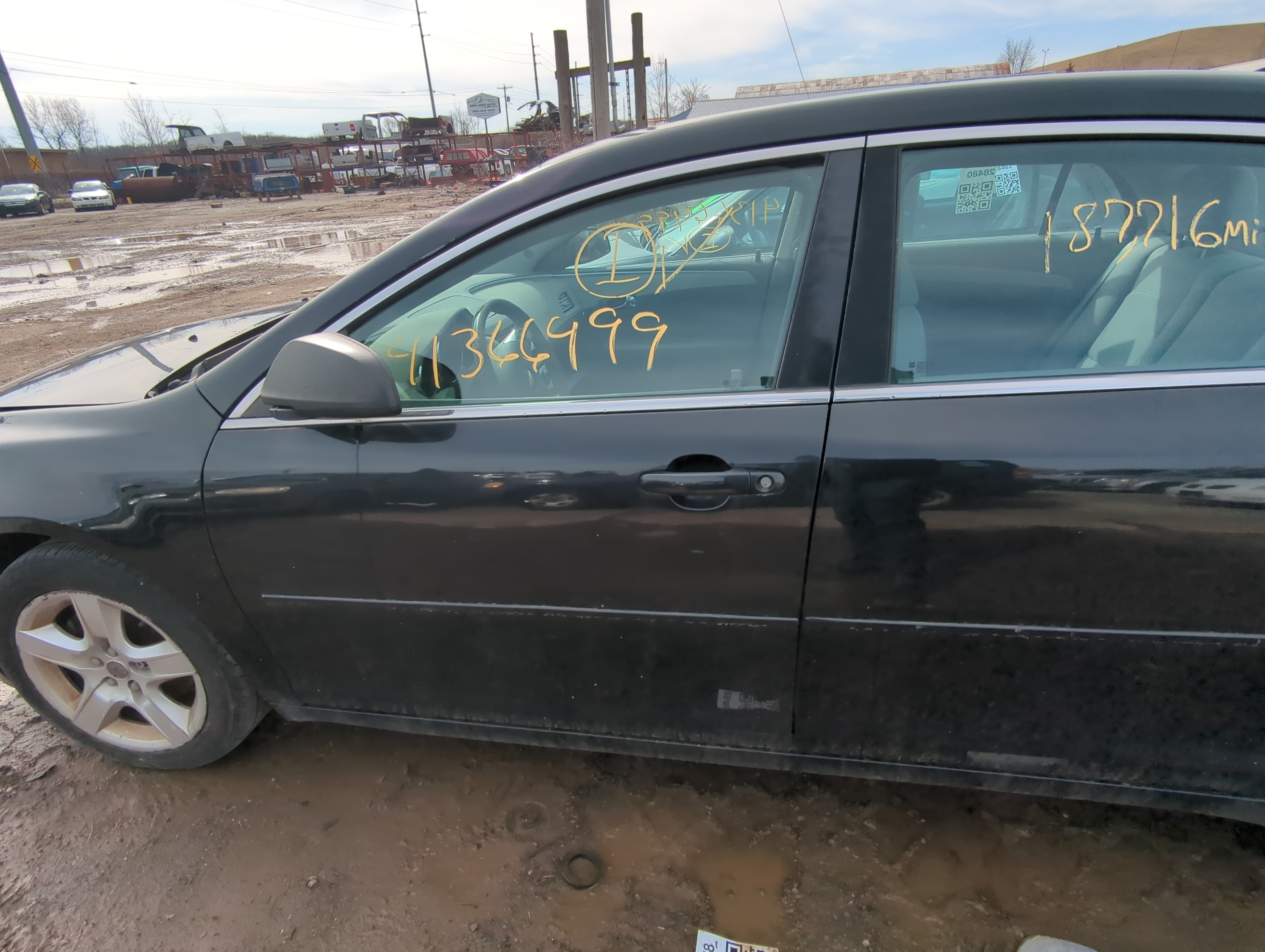 2008-2012 Chevrolet Malibu Driver Front Door Oem 824117 - Oemusedautoparts1.com