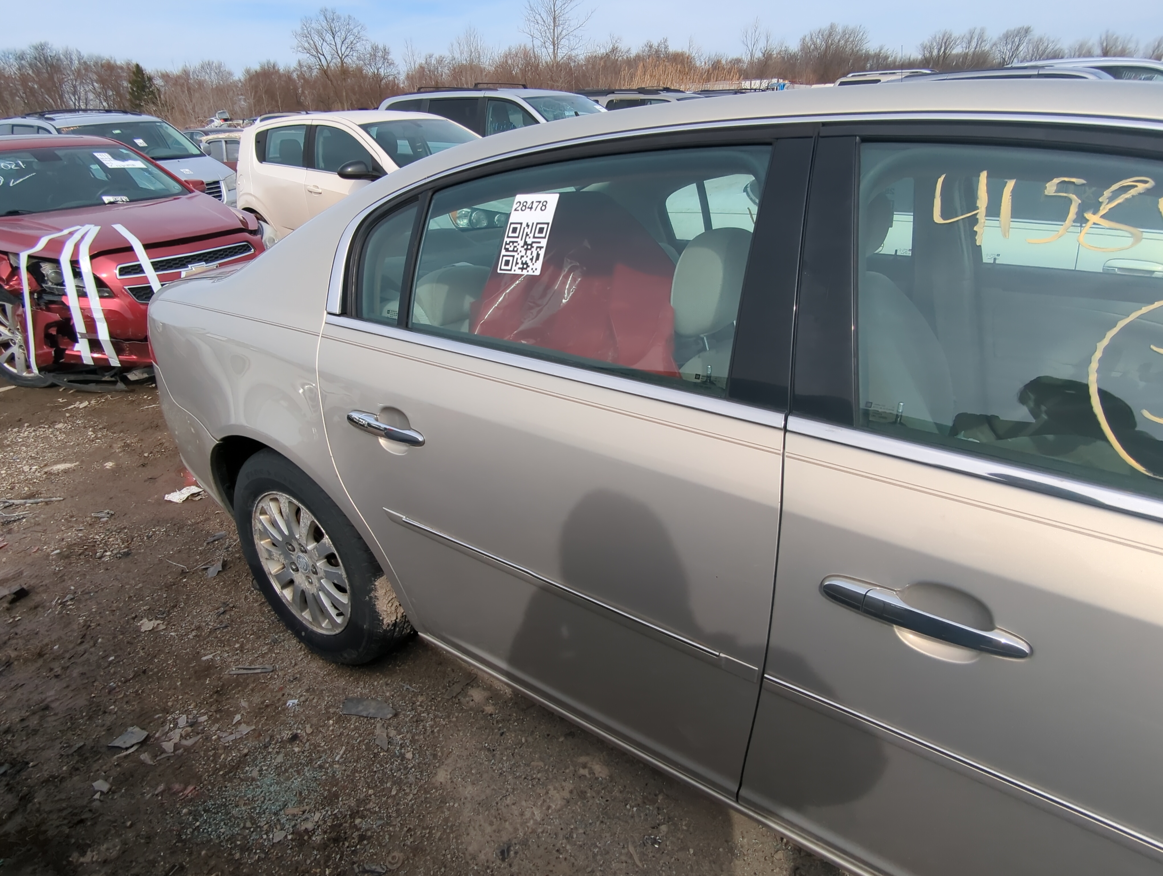 Picture of 2010-2016 Buick Lacrosse Passenger Rear Door Window Oem 824222