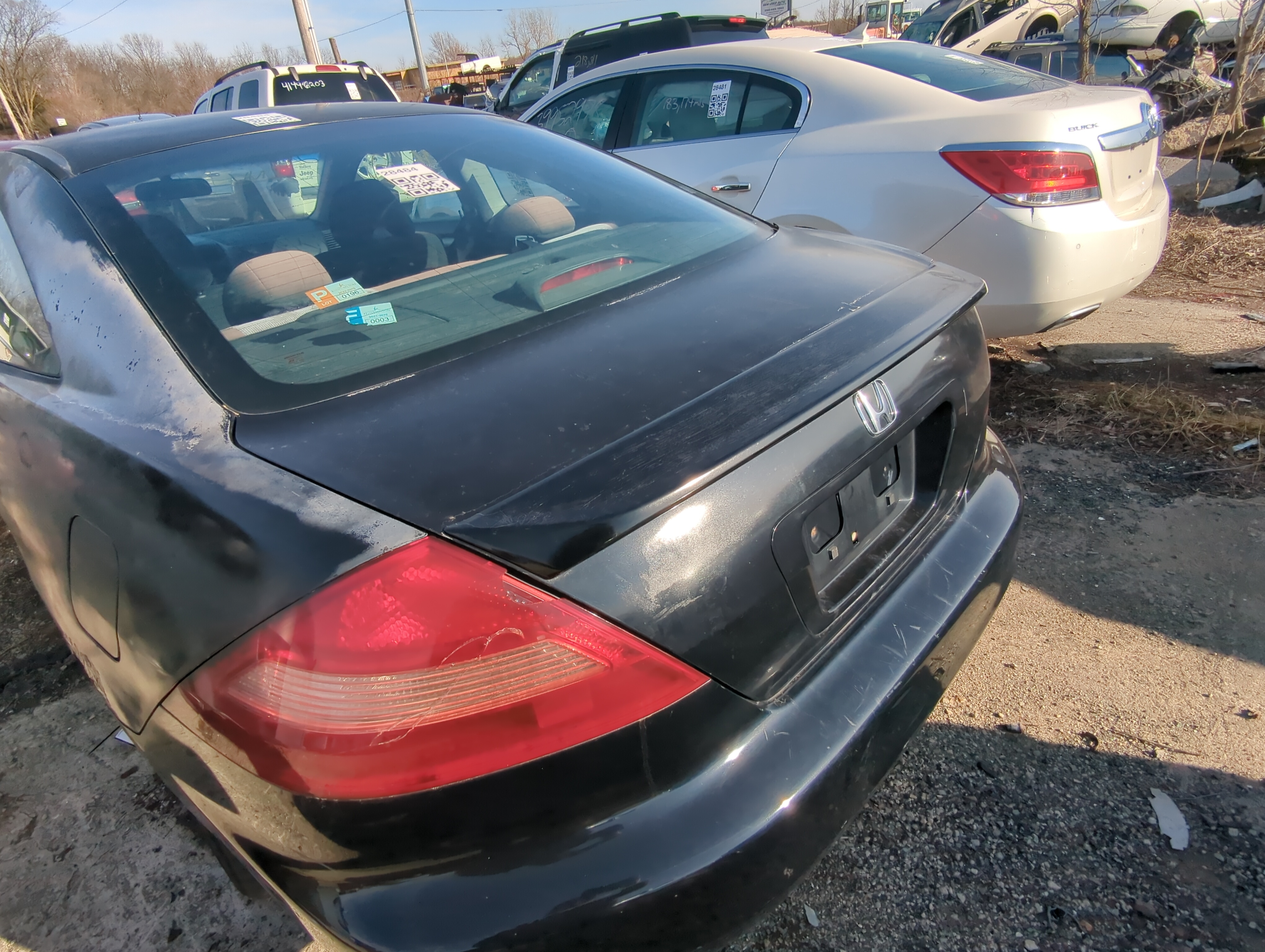 2003-2005 Honda Accord Trunk/decklid/hatch/tailgate Oem 824376 - Oemusedautoparts1.com