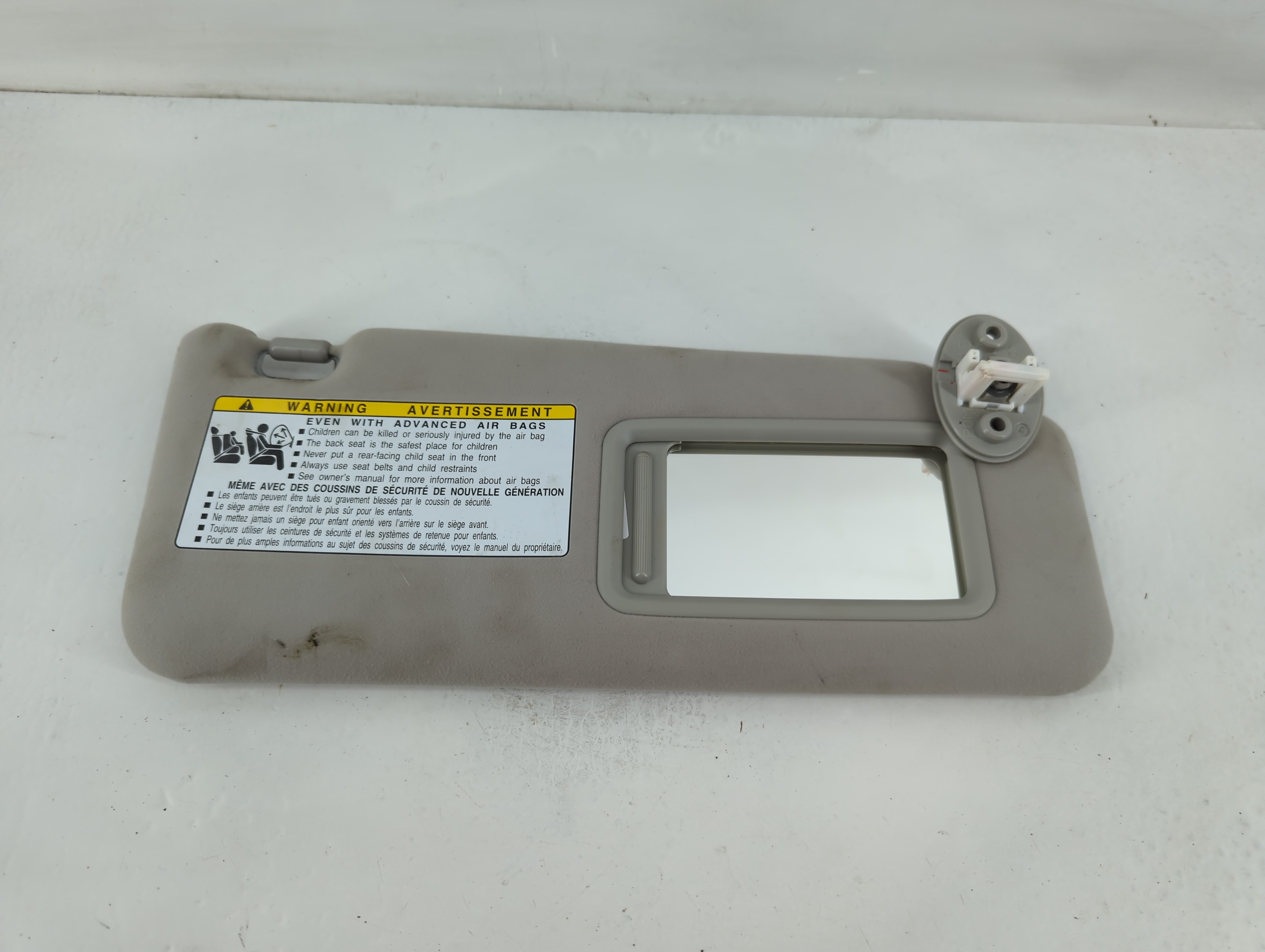2007-2009 Lexus Is250 Passenger Sun Visor Mirror Right Sunvisor 824781 - Oemusedautoparts1.com