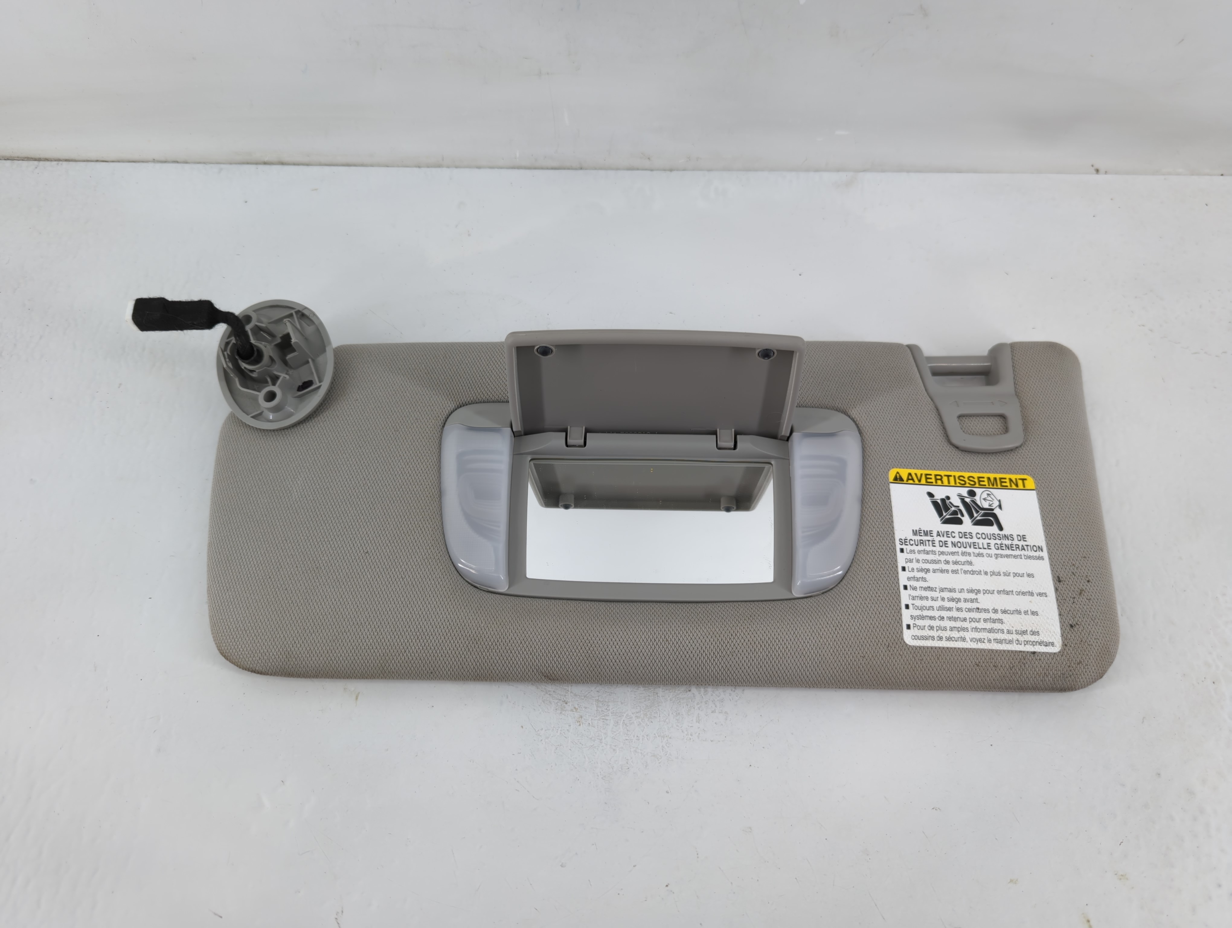 Hyundai Tucson Driver Sun Visor Mirror Left Sunvisor Light Beige 824785 - Oemusedautoparts1.com