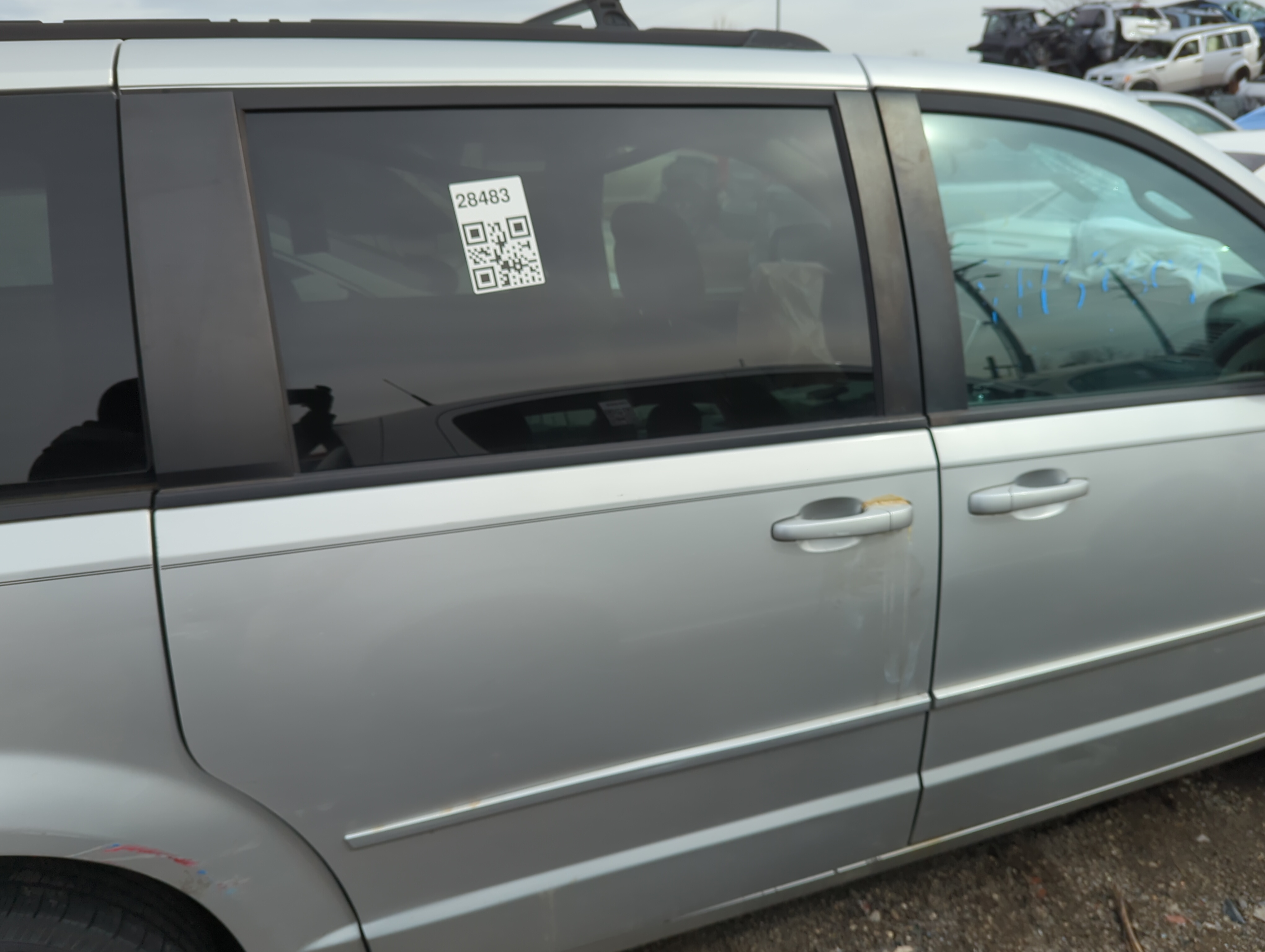 Dodge Caravan Passenger Rear Door Window Oem 824920 - Oemusedautoparts1.com