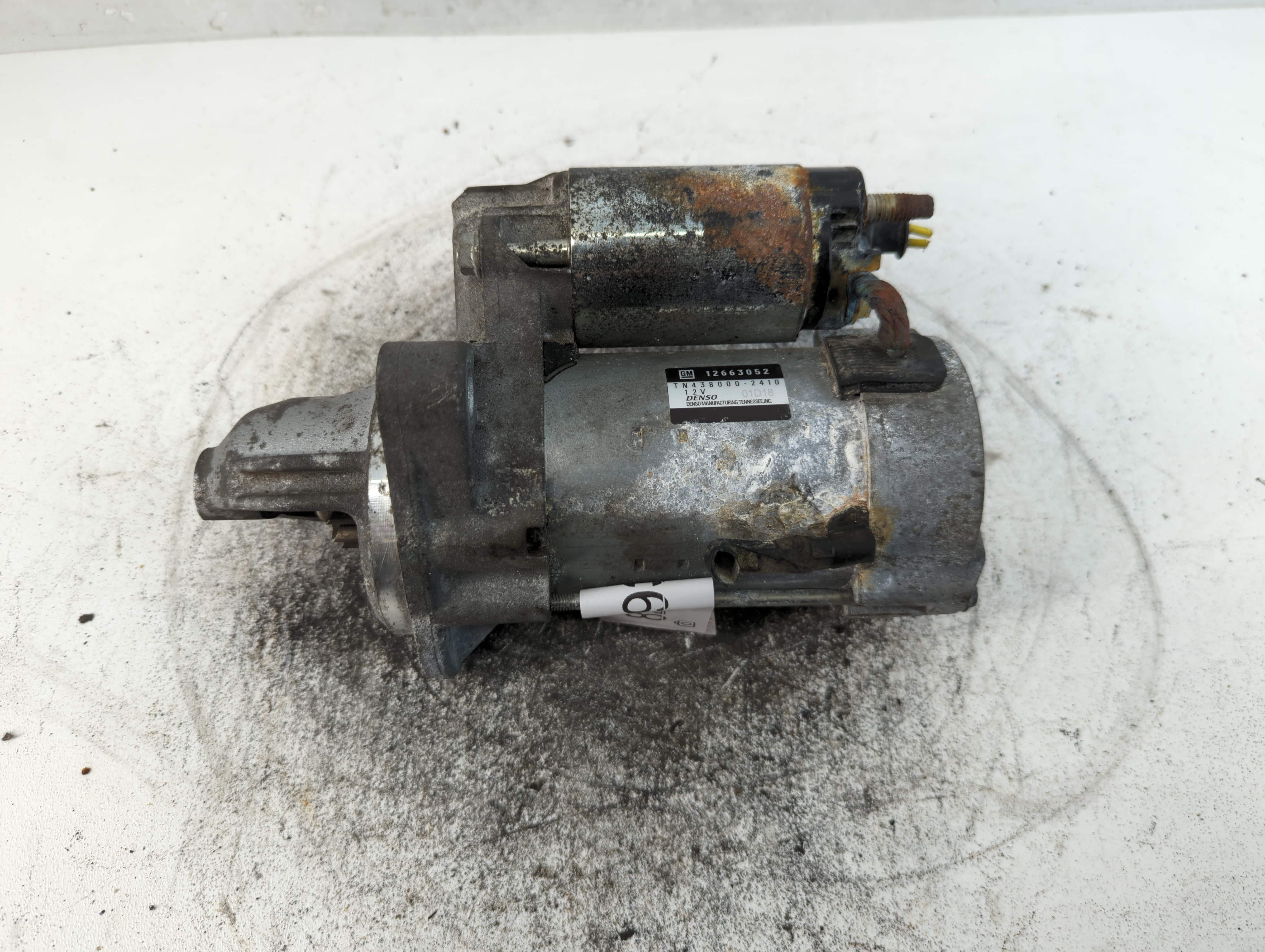 2015-2016 Chevrolet Malibu Car Starter Motor Solenoid Oem 825936 - Oemusedautoparts1.com