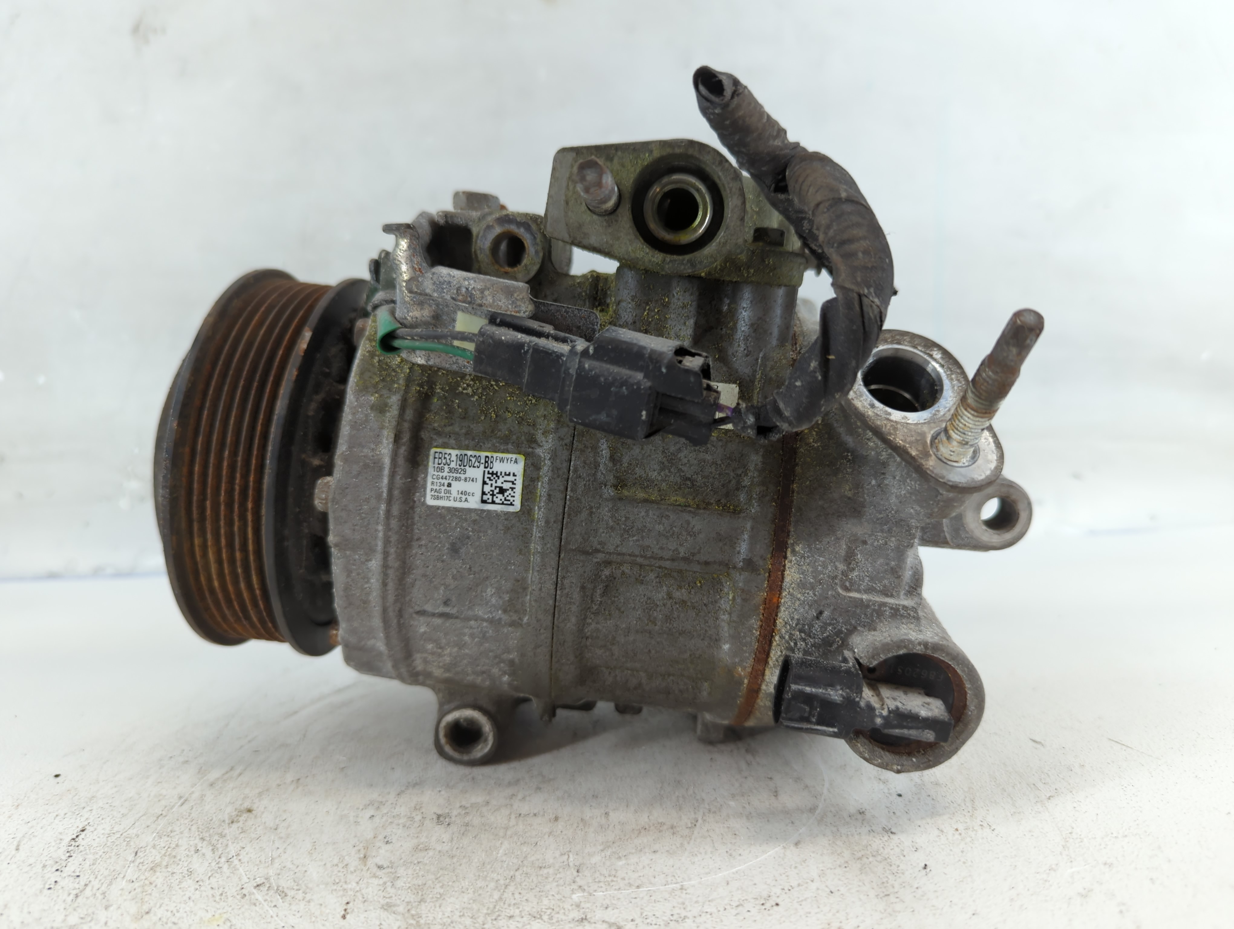 Picture of 2016-2019 Ford Flex Air Conditioning A/c Ac Compressor Oem 826063