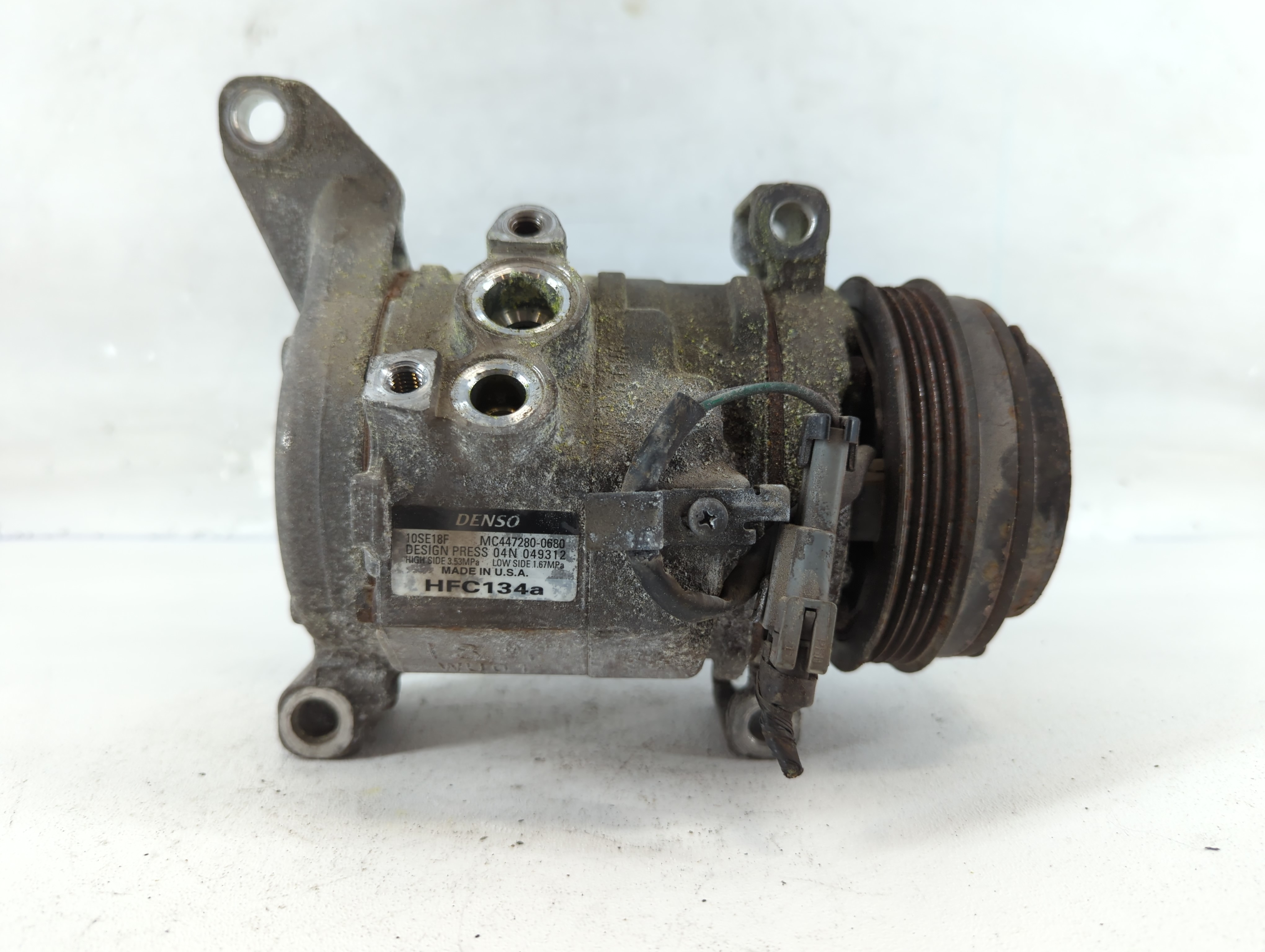 2011-2013 Chevrolet Silverado 1500 Air Conditioning A/c Ac Compressor Oem 826107 - Oemusedautoparts1.com
