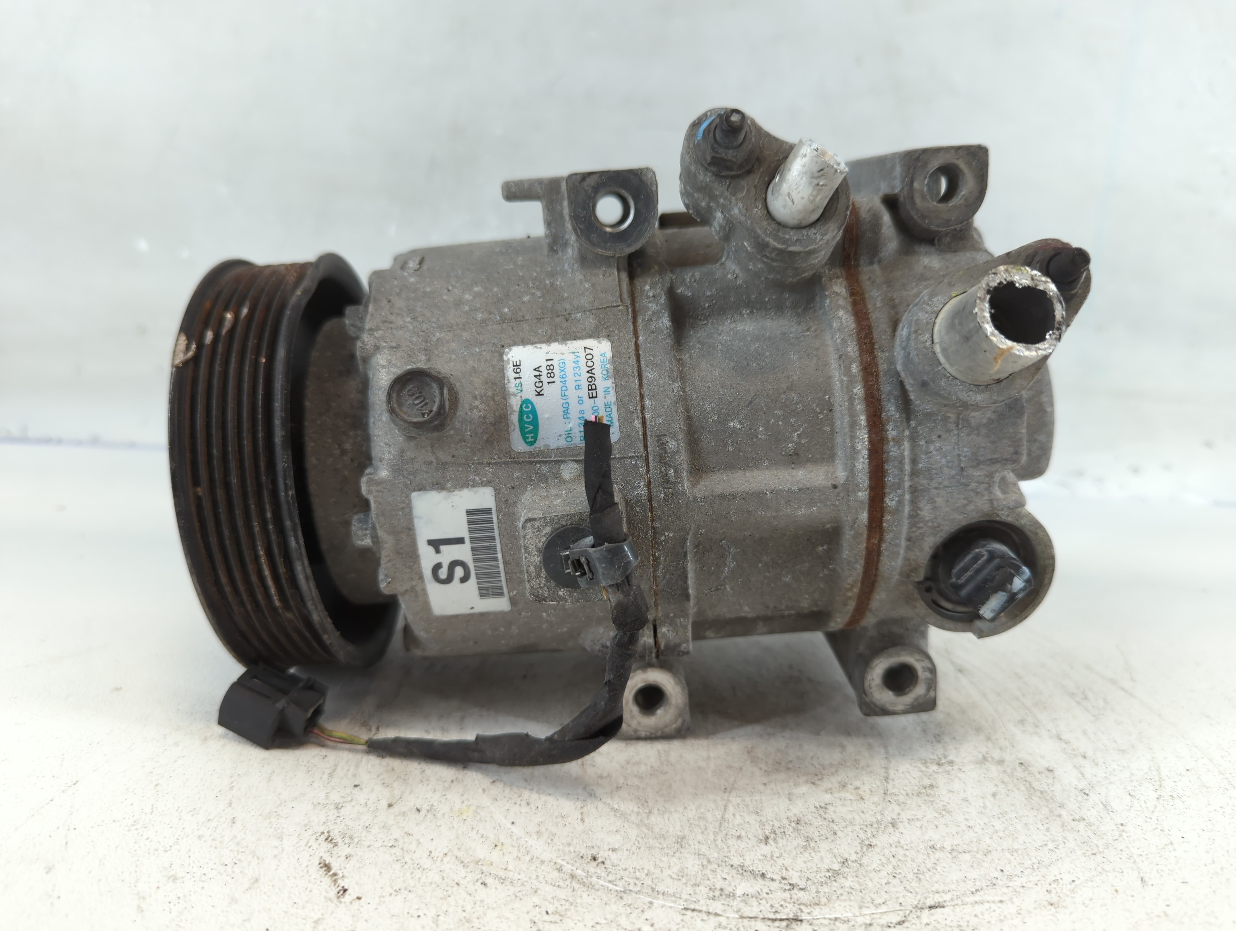 2016-2018 Kia Optima Air Conditioning A/c Ac Compressor Oem 826111 - Oemusedautoparts1.com