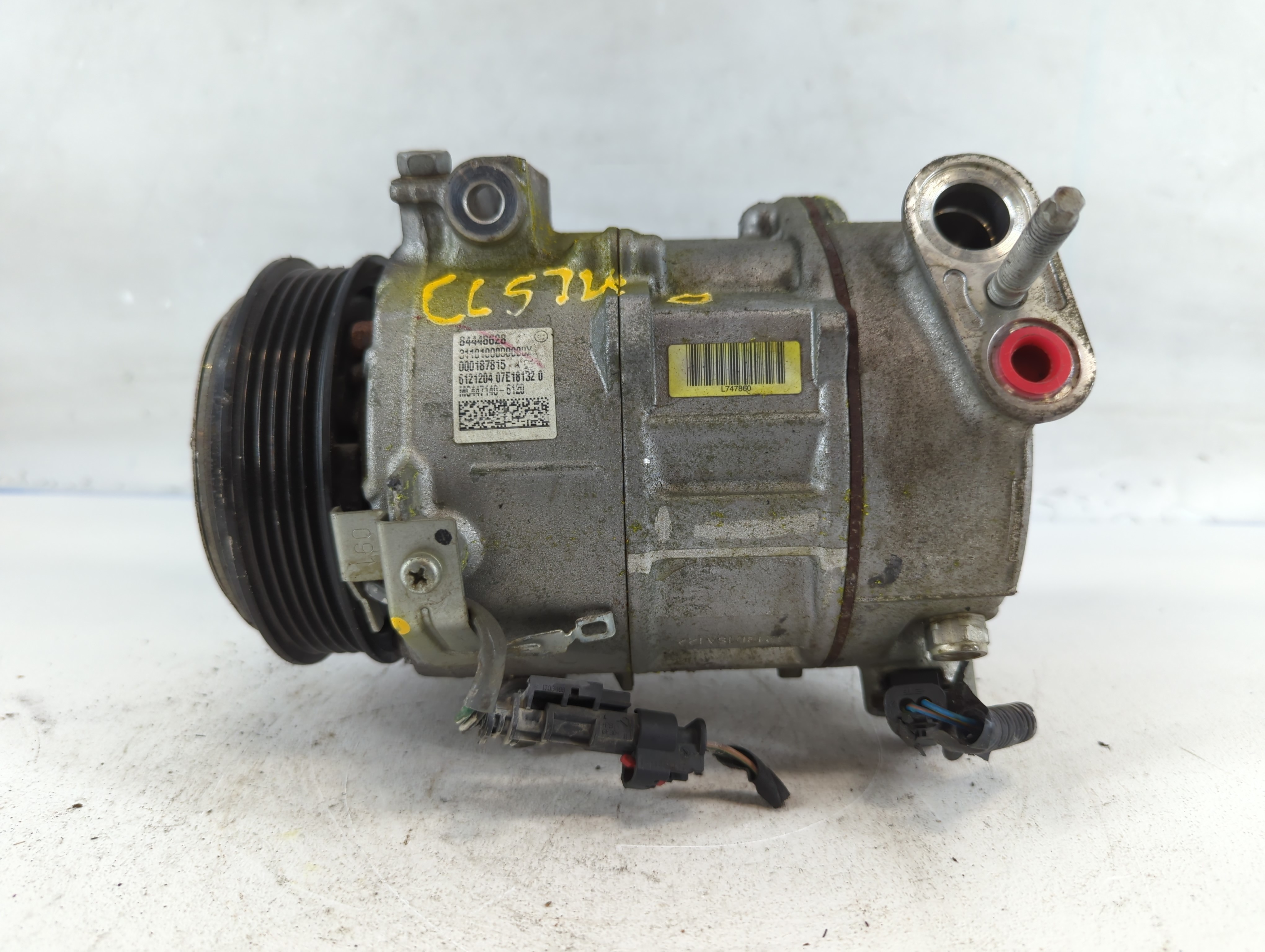 2019-2022 Chevrolet Silverado 1500 Air Conditioning A/c Ac Compressor Oem 826112 - Oemusedautoparts1.com
