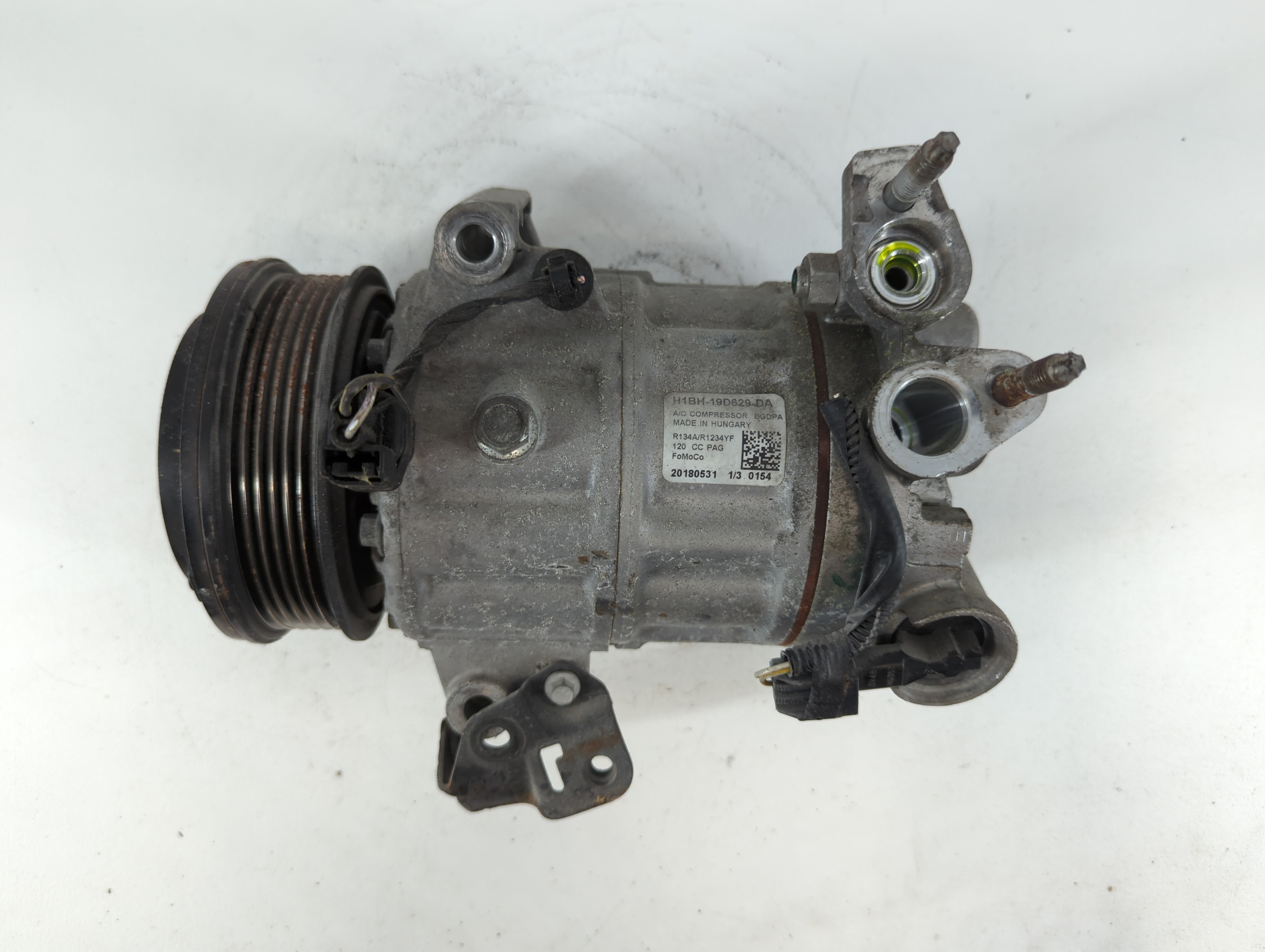 2018-2021 Ford Ecosport Air Conditioning A/c Ac Compressor Oem 826132 - Oemusedautoparts1.com