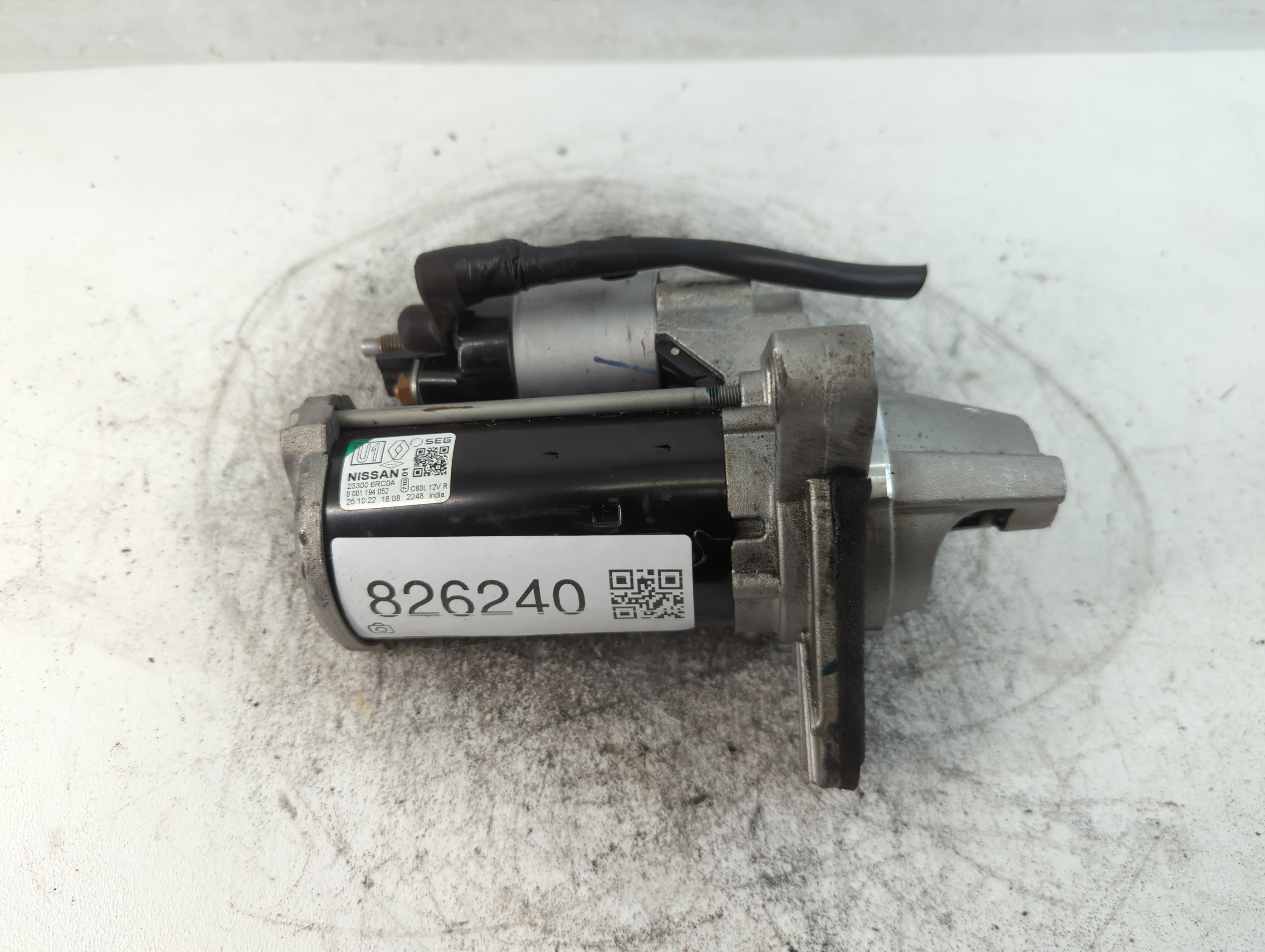 2022-2022 Nissan Rogue Car Starter Motor Solenoid Oem 826240 - Oemusedautoparts1.com