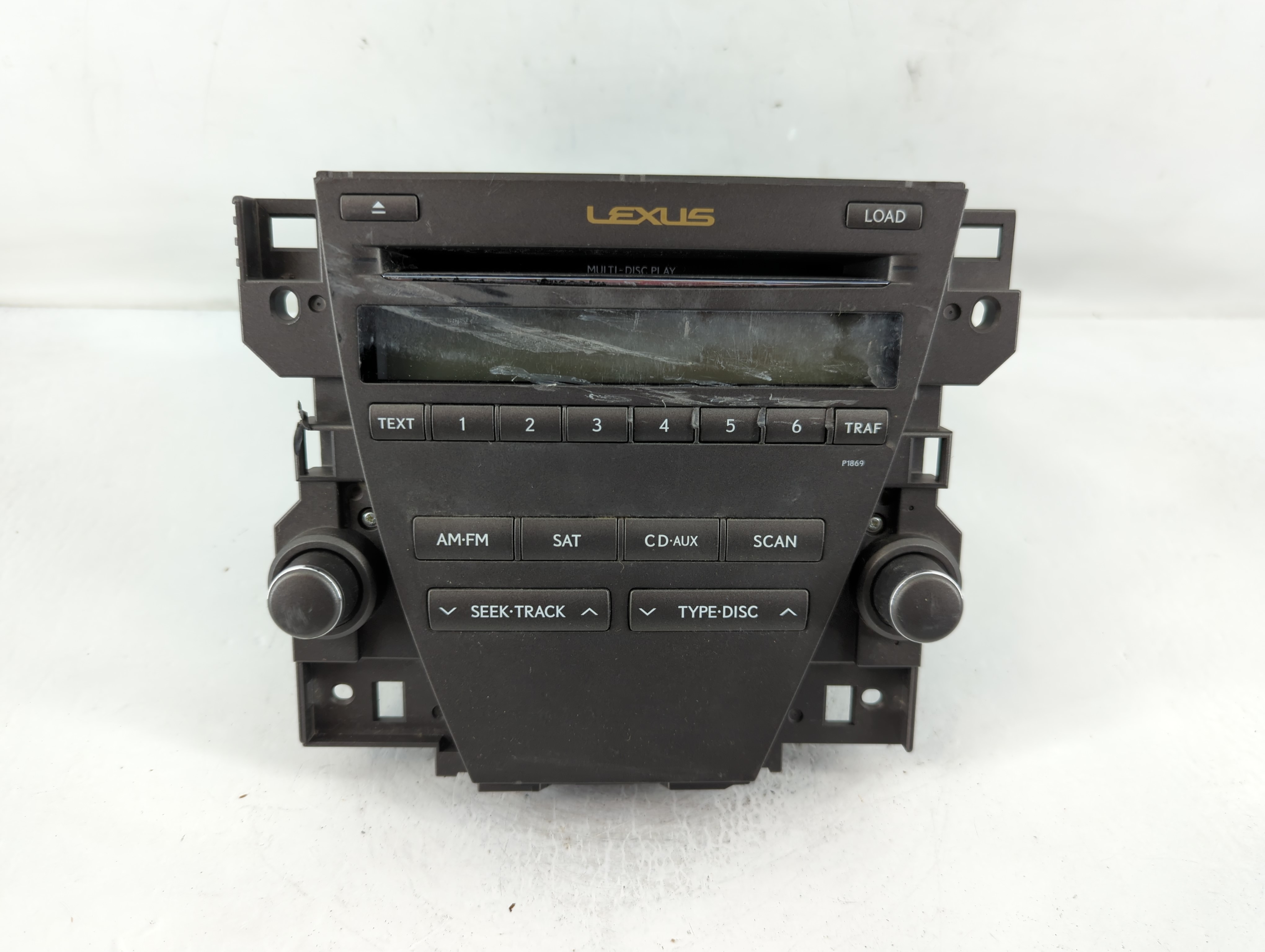 2010-2012 Lexus Es350 Am Fm Cd Player Radio Receiver 826412 - Oemusedautoparts1.com