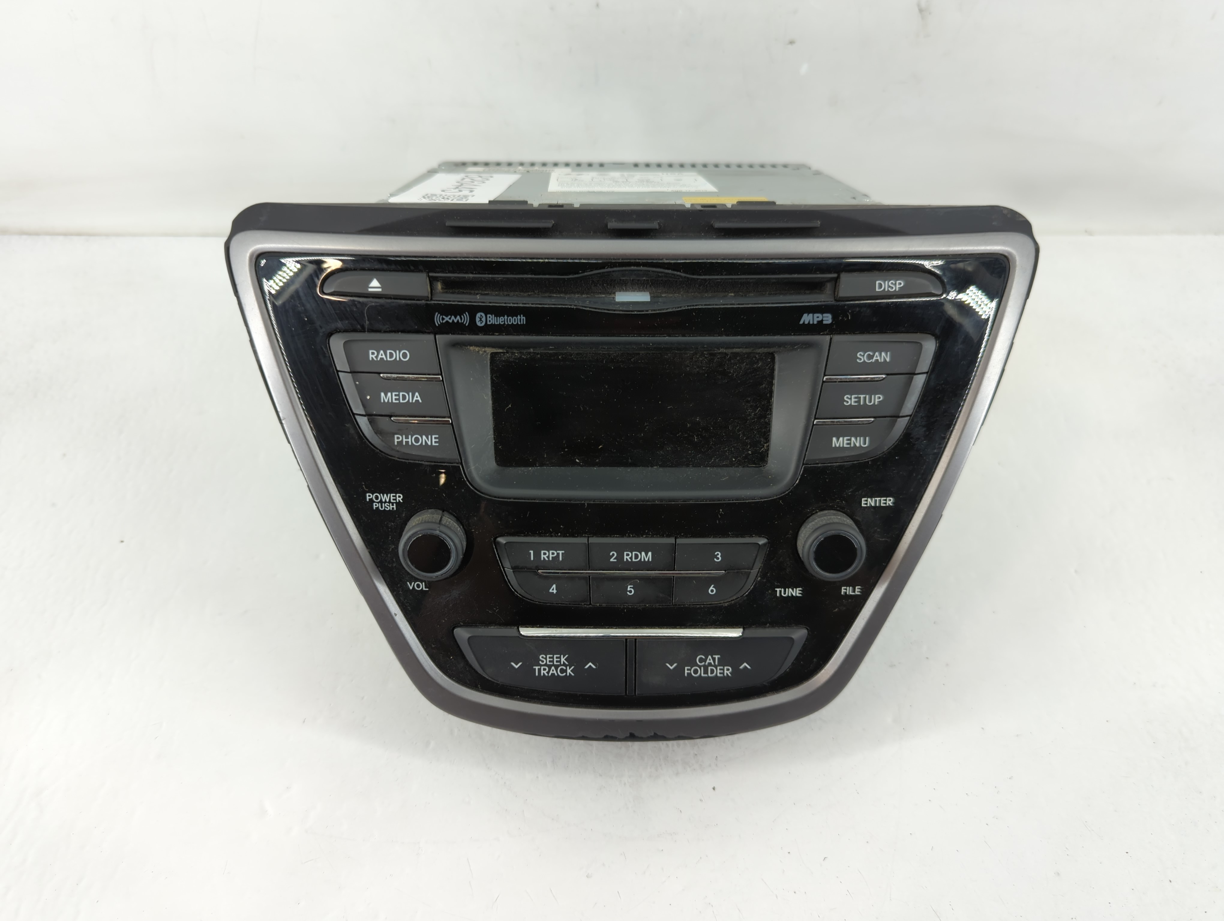 2011-2013 Hyundai Elantra Am Fm Cd Player Radio Receiver 826445 - Oemusedautoparts1.com