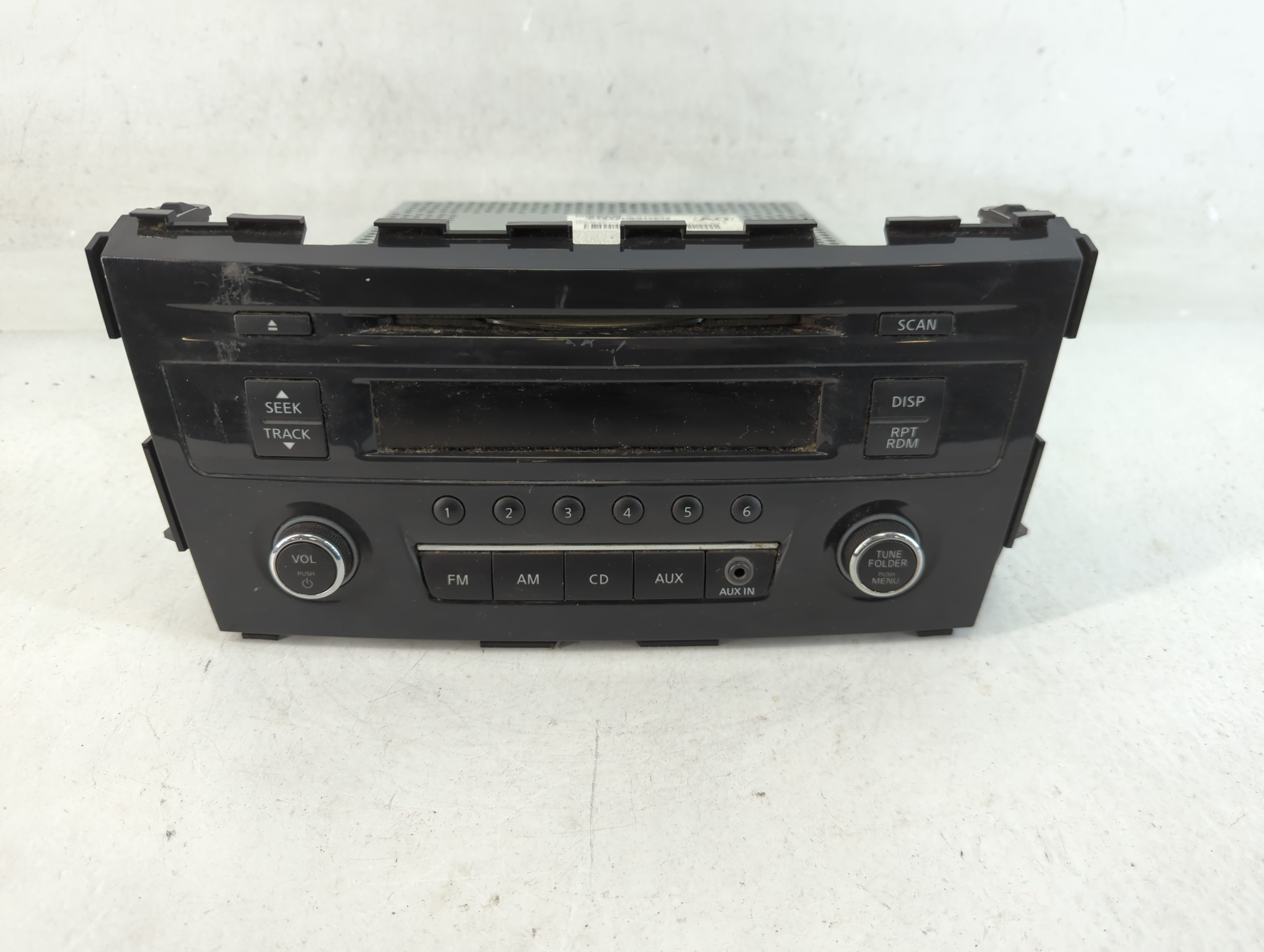 2013-2015 Nissan Altima Am Fm Cd Player Radio Receiver 826447 - Oemusedautoparts1.com