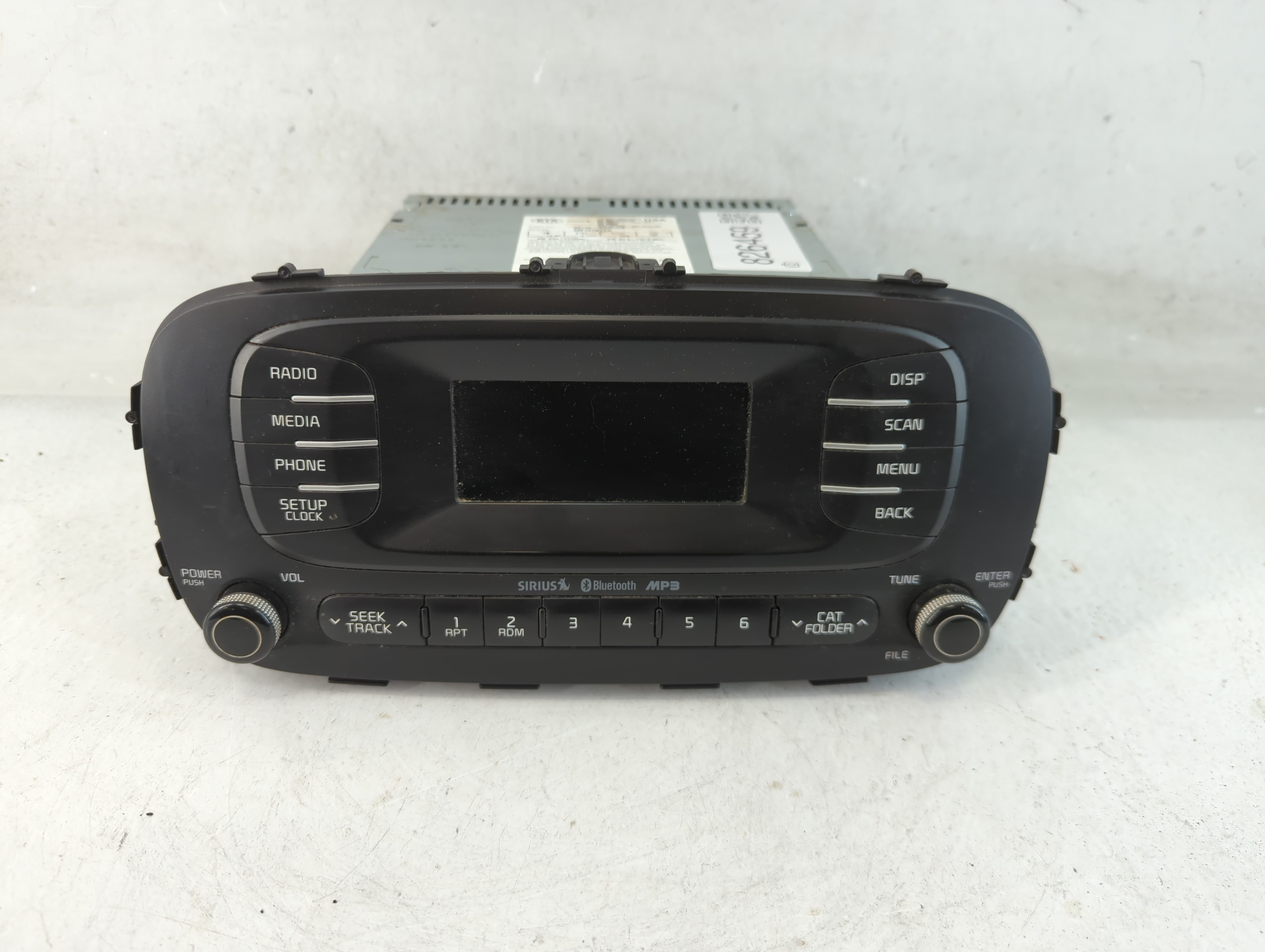 2014-2016 Kia Soul Am Fm Cd Player Radio Receiver 826459 - Oemusedautoparts1.com