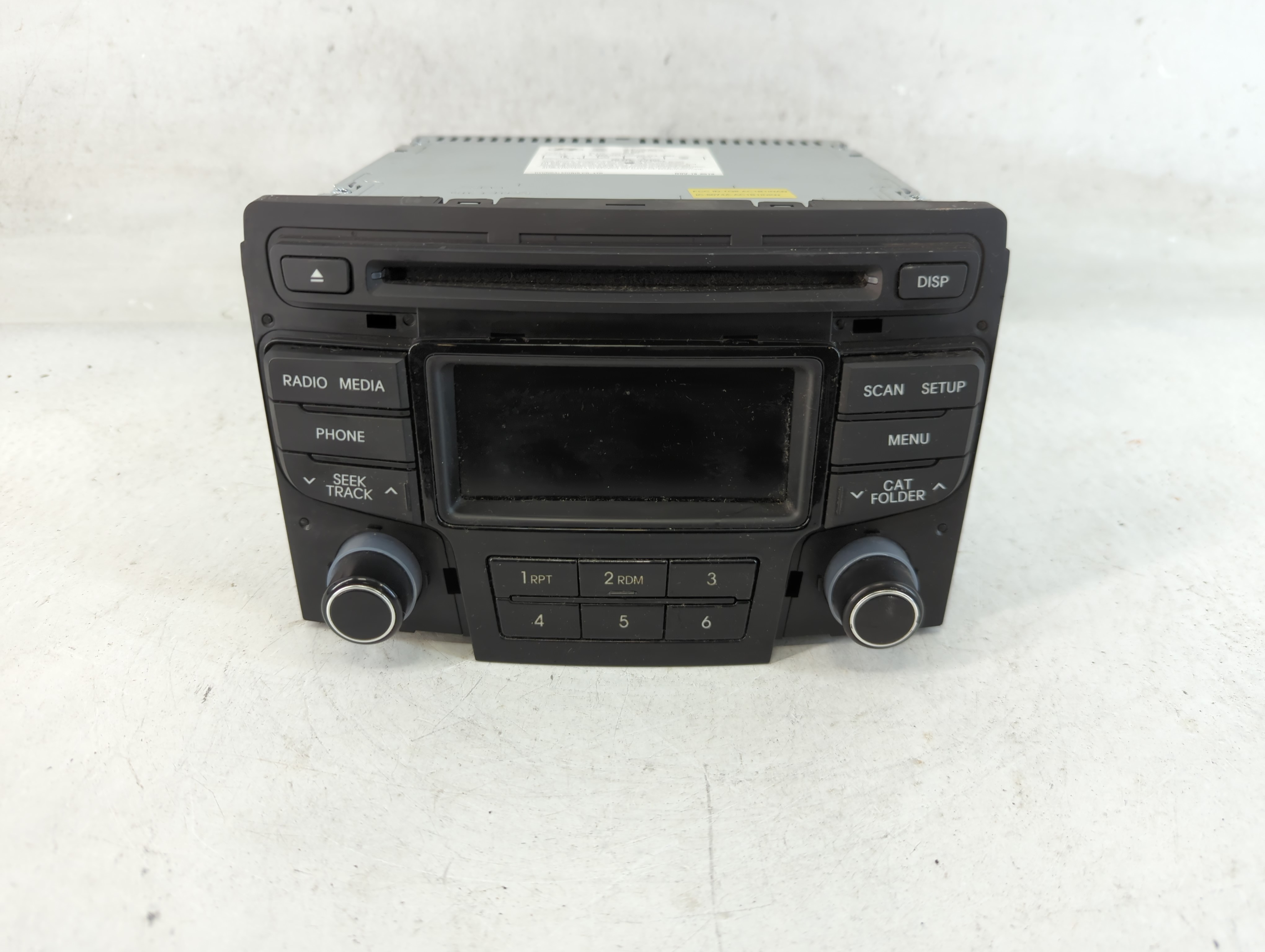2012-2015 Hyundai Sonata Am Fm Cd Player Radio Receiver 826474 - Oemusedautoparts1.com