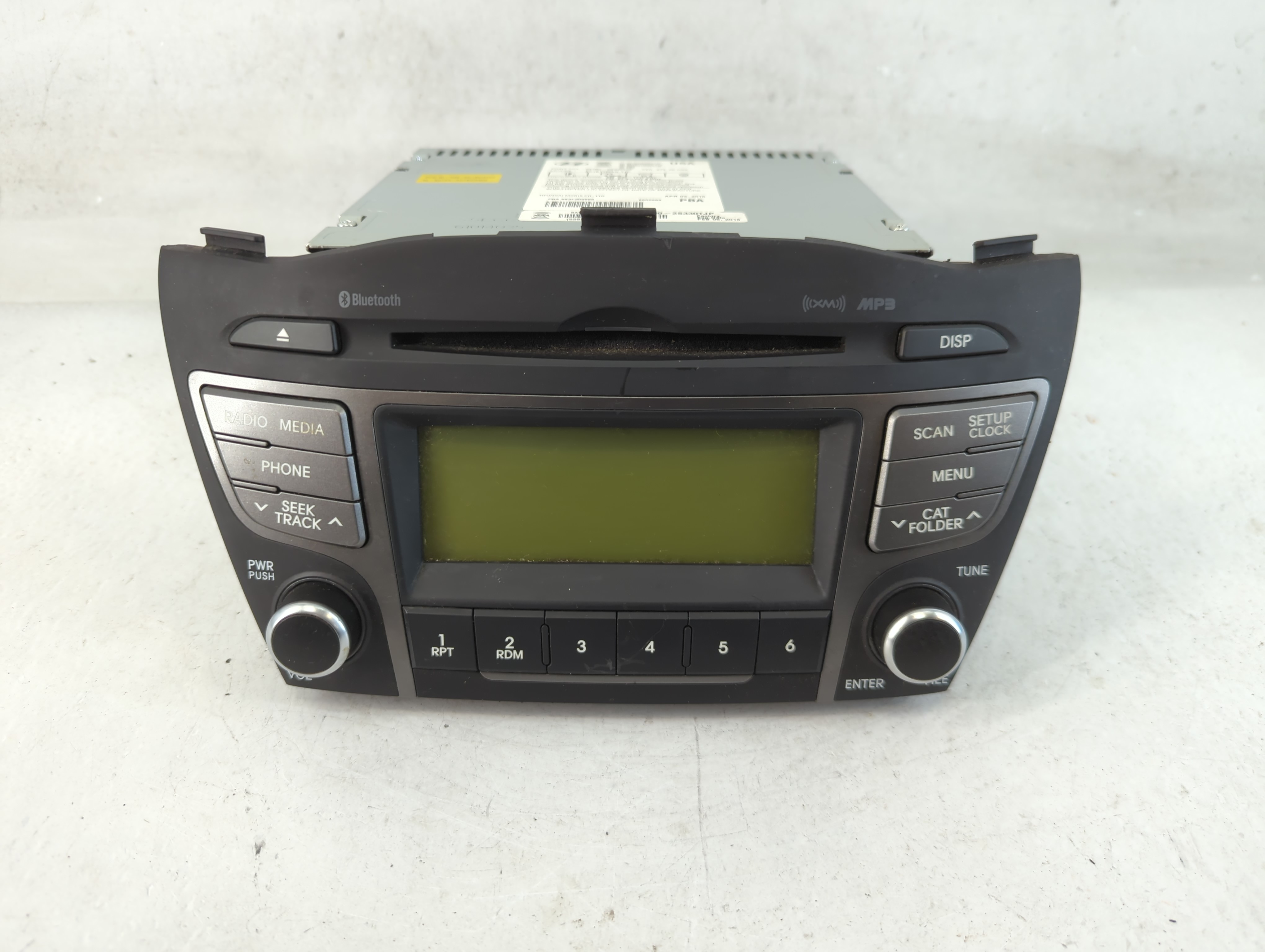 2014-2015 Hyundai Tucson Am Fm Cd Player Radio Receiver 826481 - Oemusedautoparts1.com