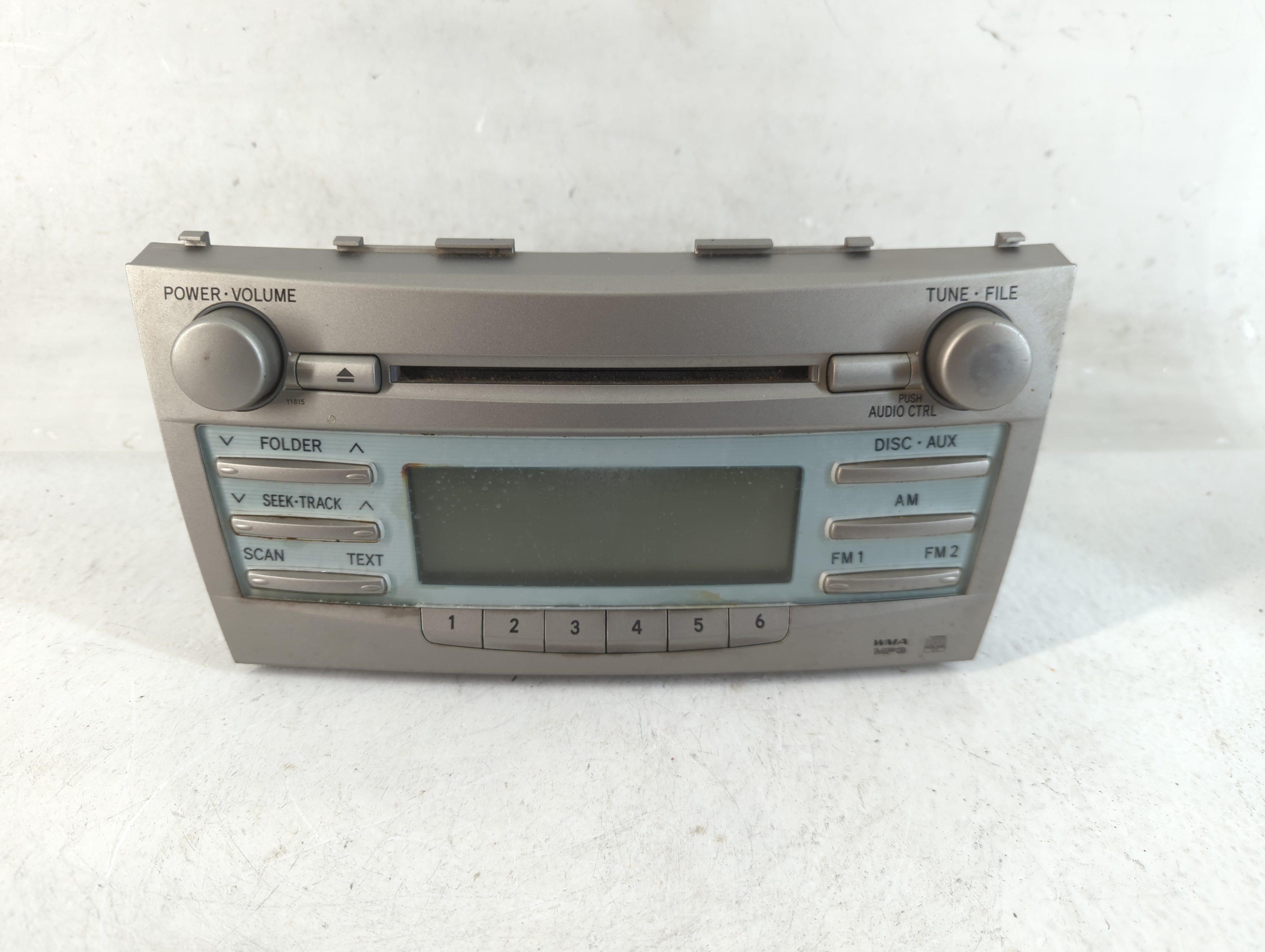2007-2009 Toyota Camry Am Fm Cd Player Radio Receiver 826486 - Oemusedautoparts1.com