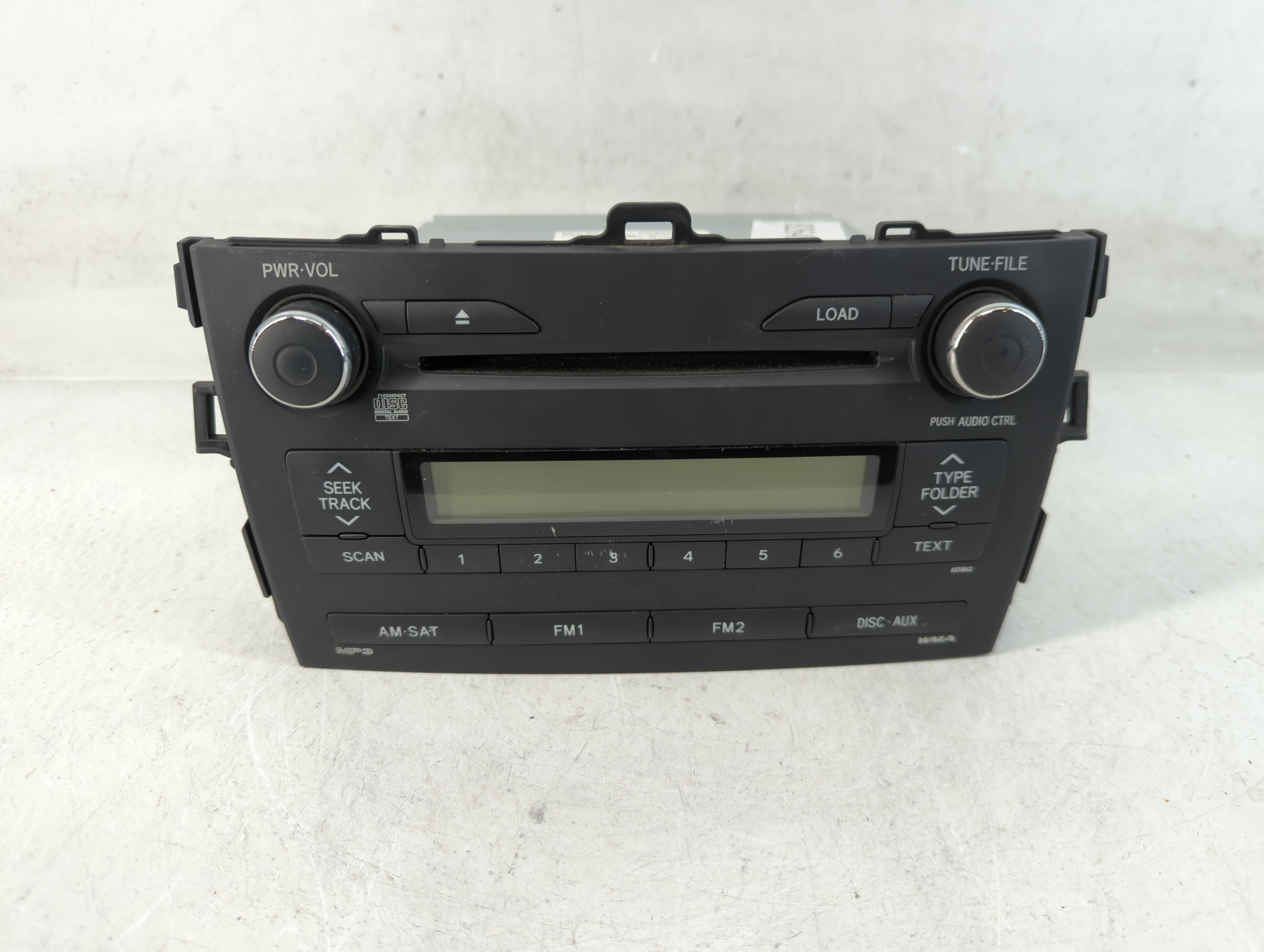 2009-2010 Toyota Corolla Am Fm Cd Player Radio Receiver 826490 - Oemusedautoparts1.com