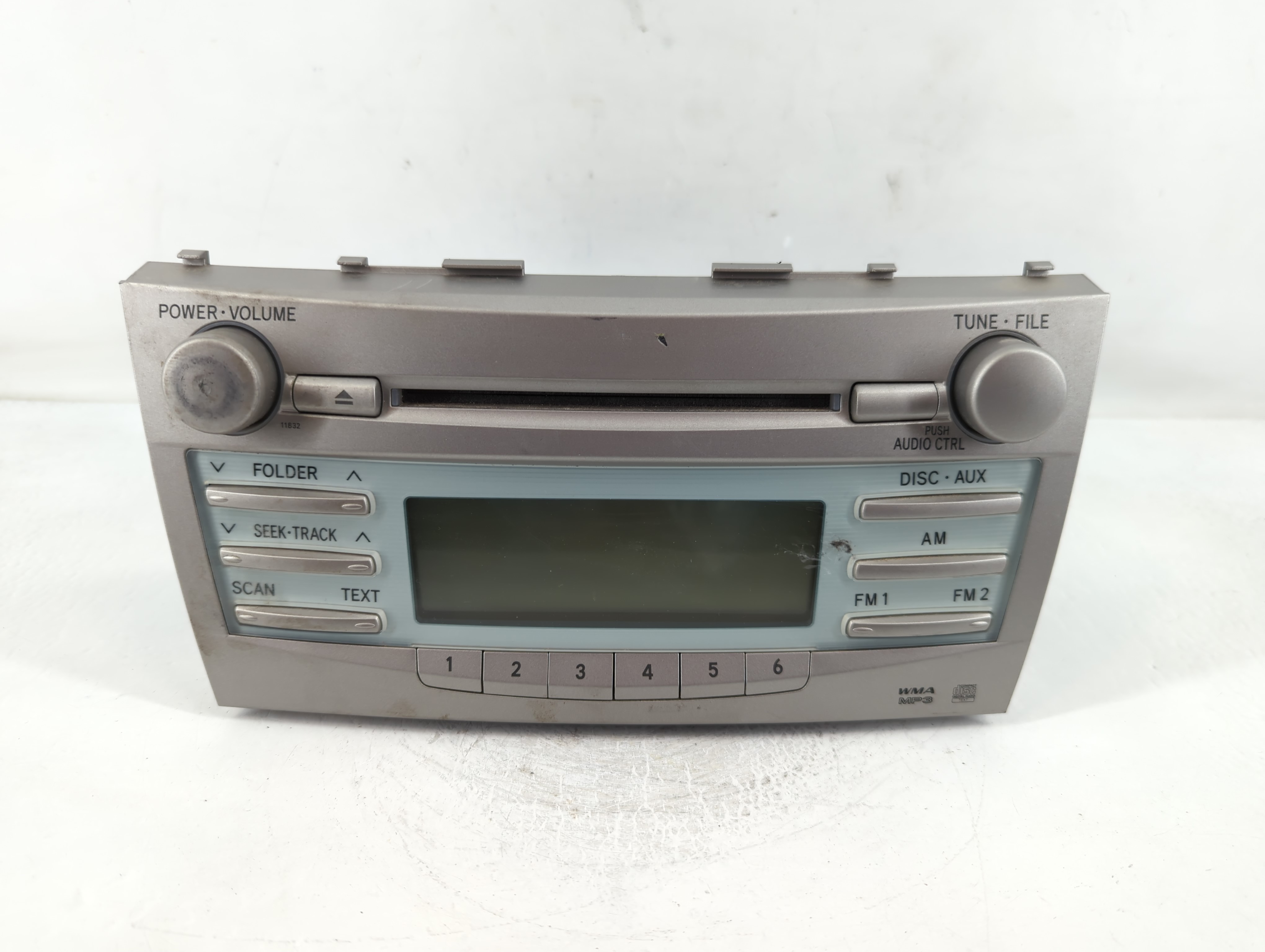 2007-2009 Toyota Camry Am Fm Cd Player Radio Receiver 826496 - Oemusedautoparts1.com