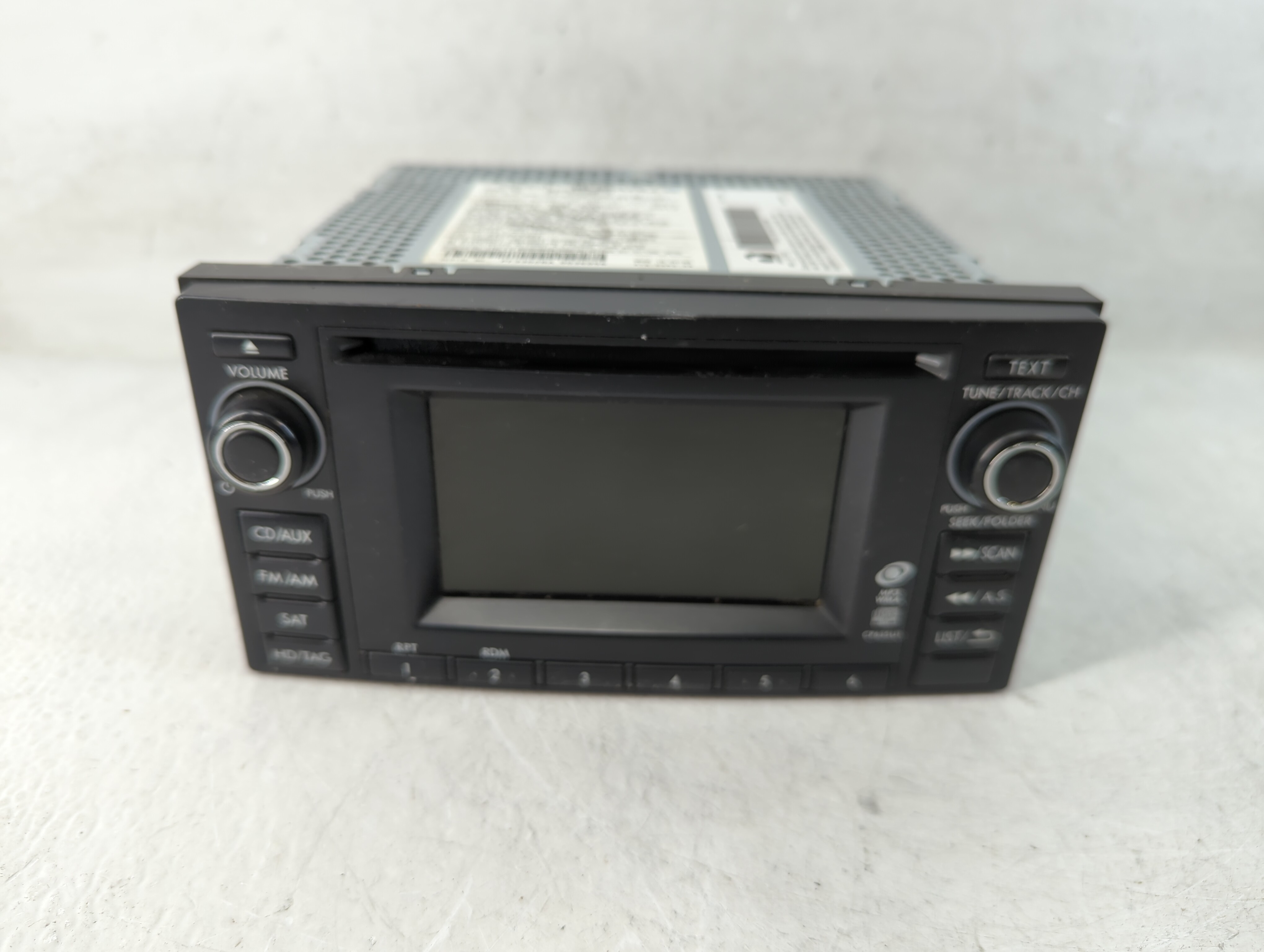 2013 Subaru Forester Am Fm Cd Player Radio Receiver 826561 - Oemusedautoparts1.com