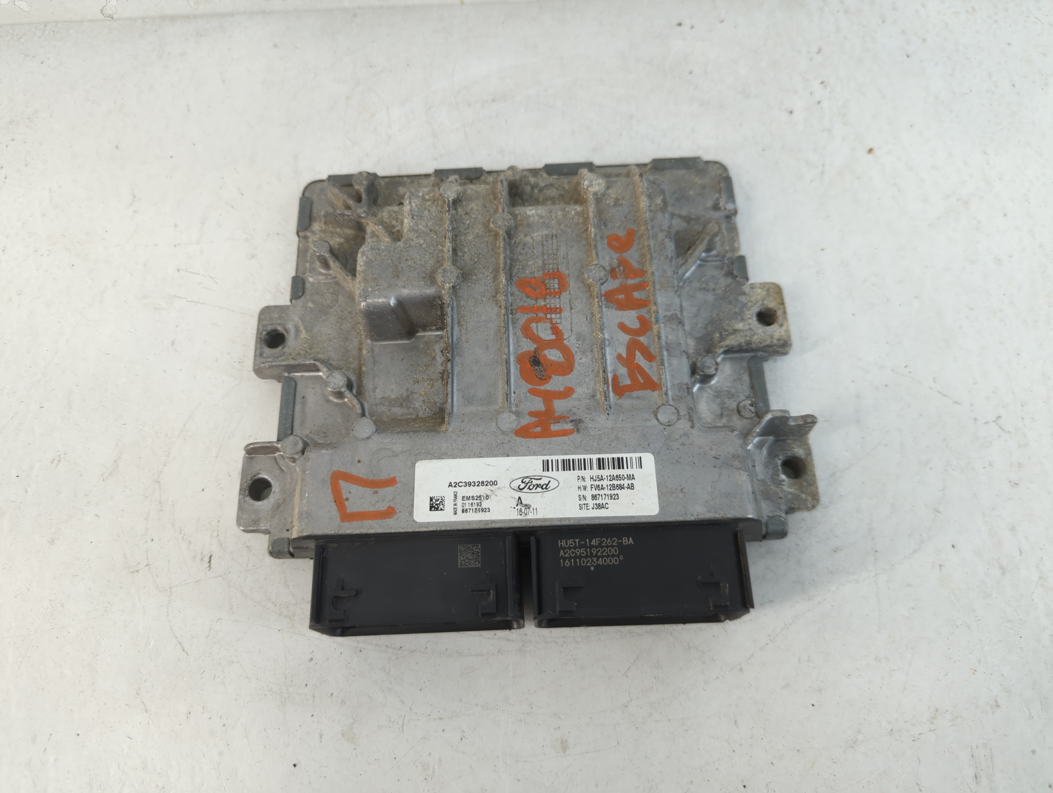 2017-2019 Ford Escape Engine Control Computer Ecu Pcm Ecm Pcu Oem 826609 - Oemusedautoparts1.com