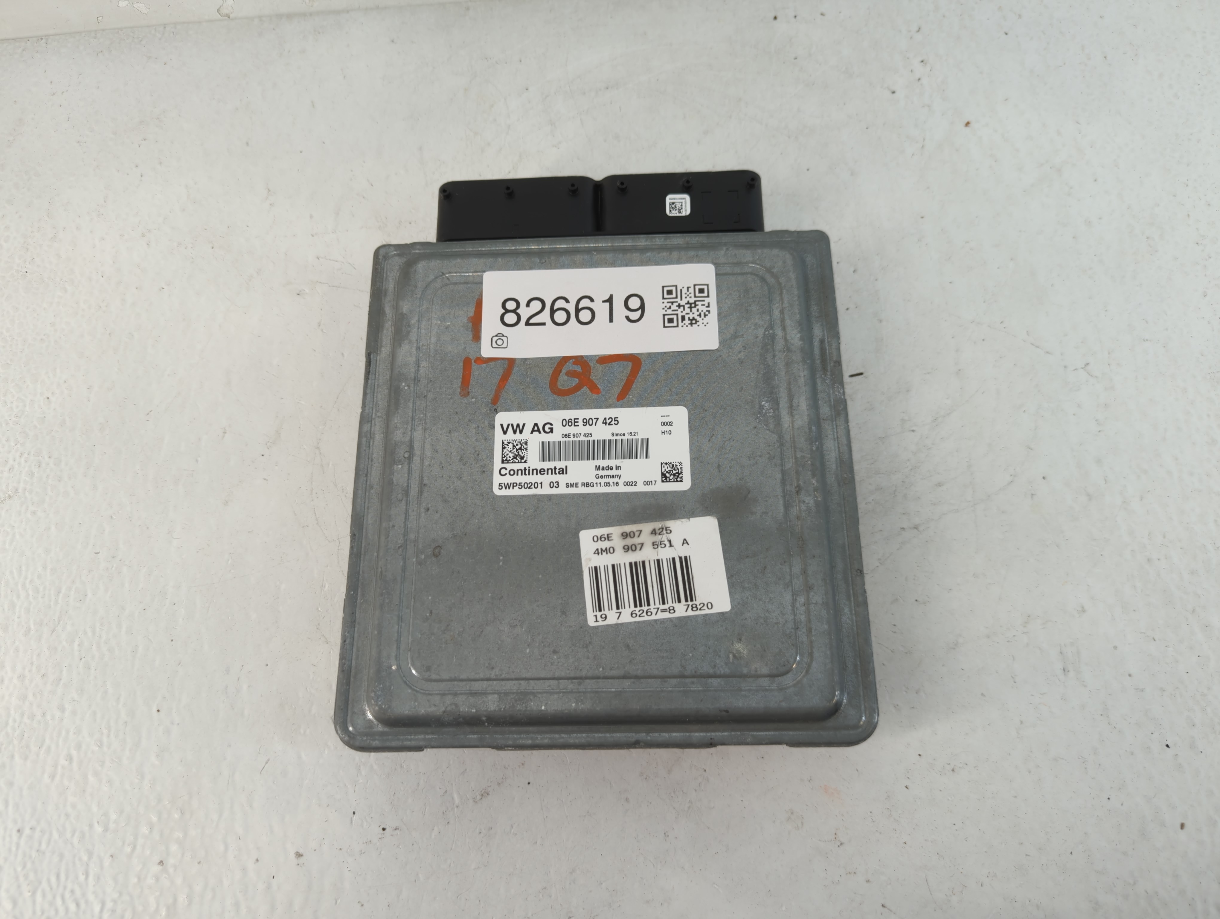 Picture of 2017-2019 Audi Q7 Engine Control Computer Ecu Pcm Ecm Pcu Oem 06e 907 425 826619