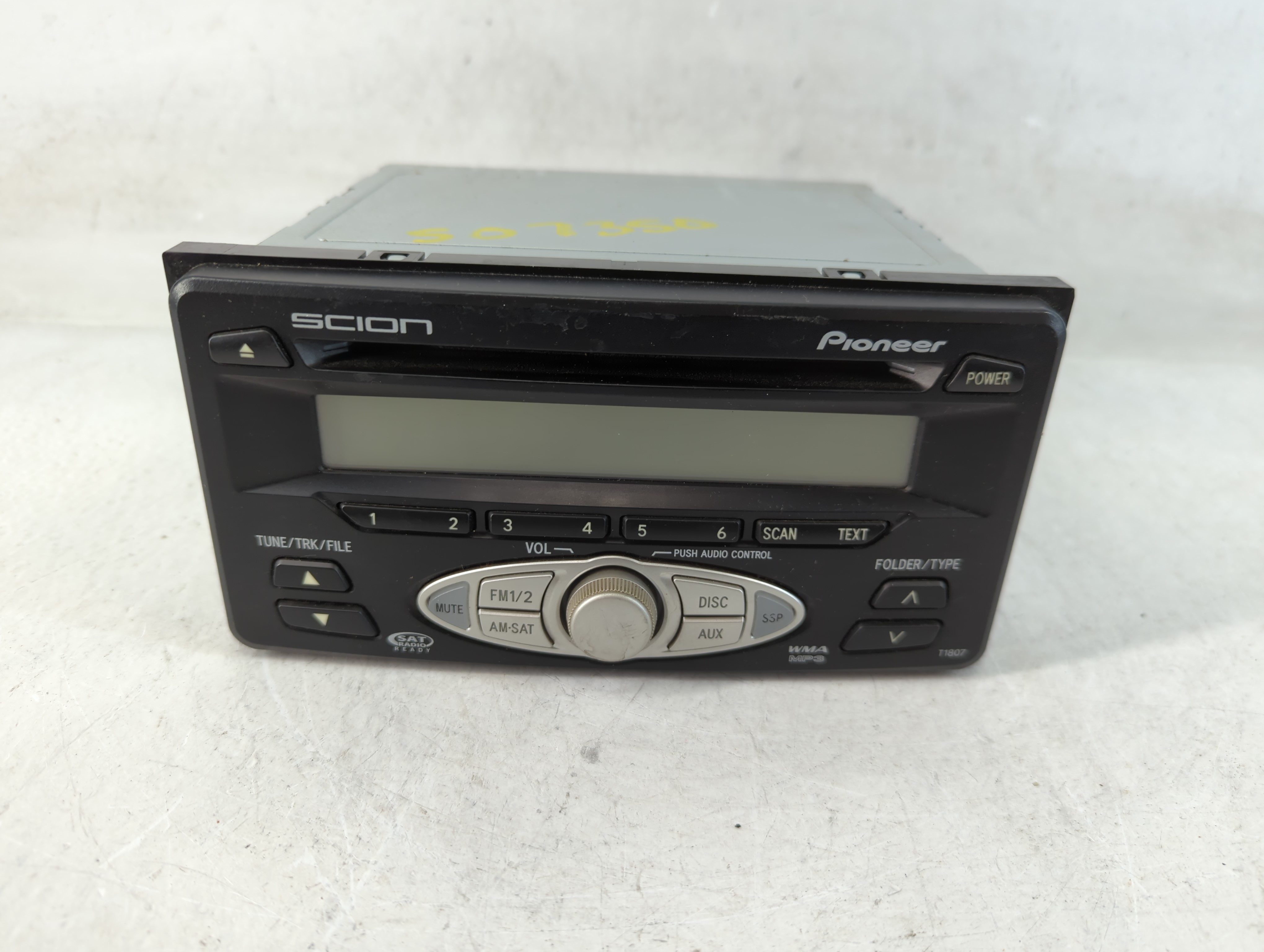 2006-2007 Scion Tc Am Fm Cd Player Radio Receiver 826651 - Oemusedautoparts1.com