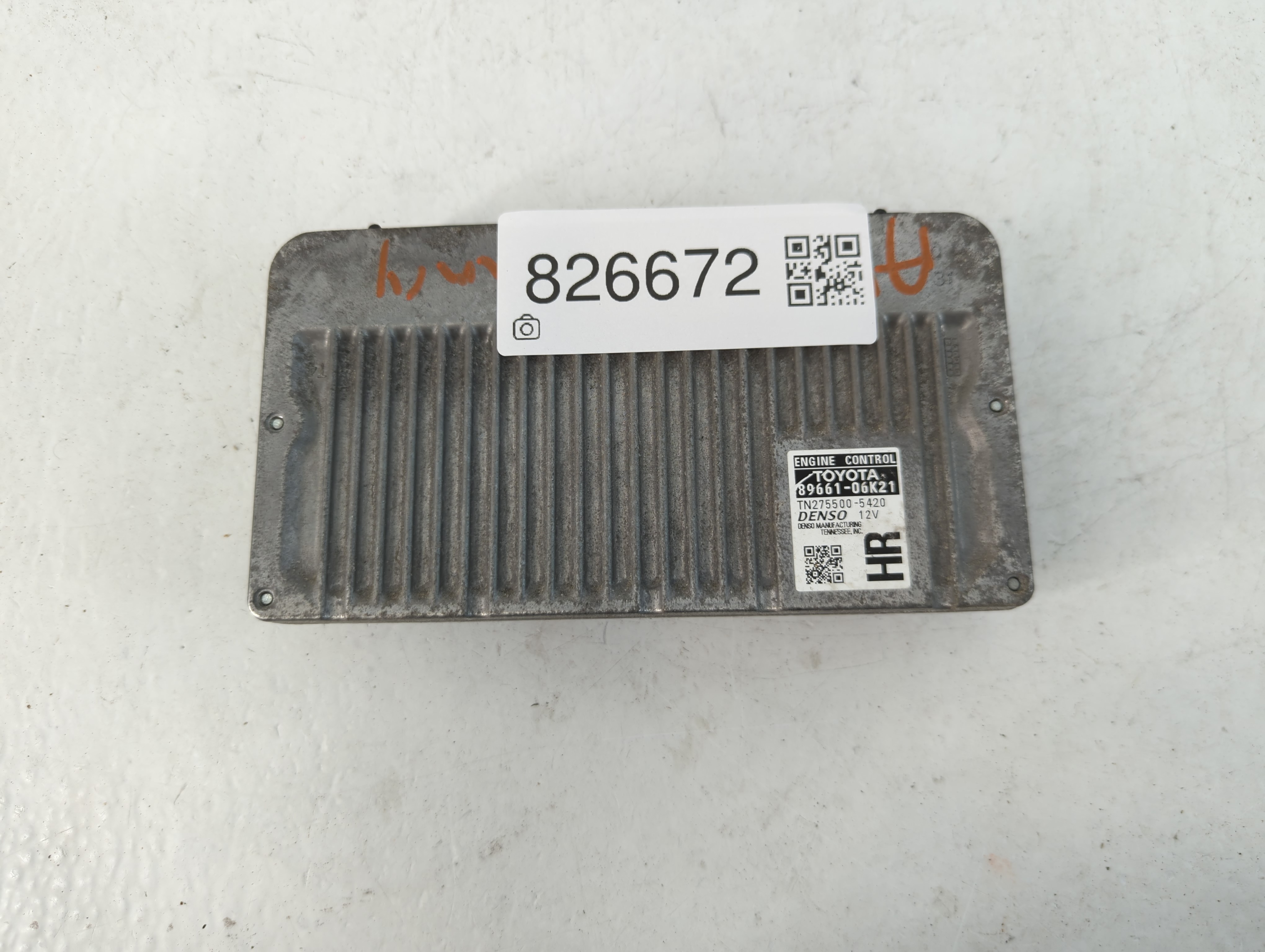 2012-2014 Toyota Camry Engine Control Computer Ecu Pcm Ecm Pcu Oem 826672 - Oemusedautoparts1.com
