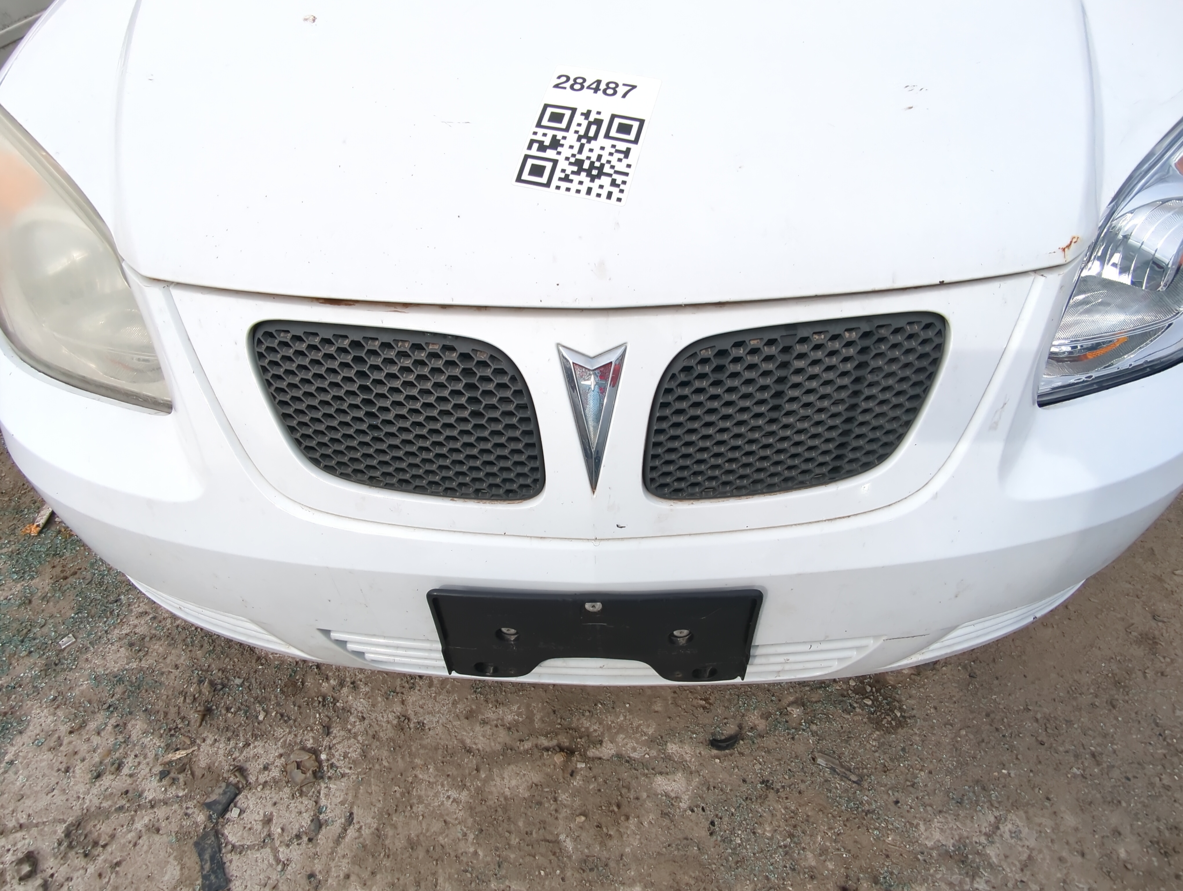Picture of 2007-2010 Pontiac G5 Front Bumper Grille 826752