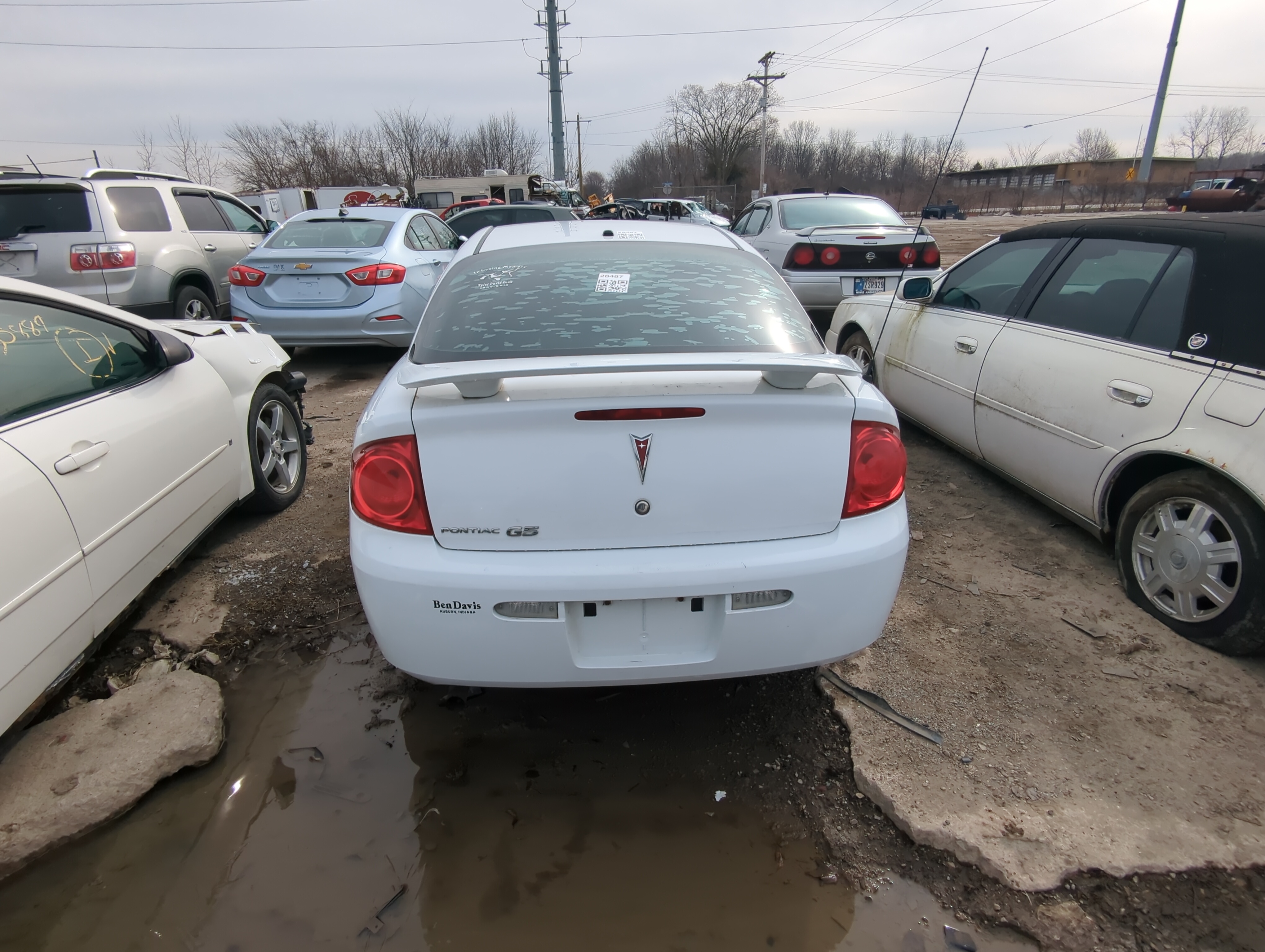 2007-2010 Pontiac G5 Trunk/decklid/hatch/tailgate Oem 826757 - Oemusedautoparts1.com