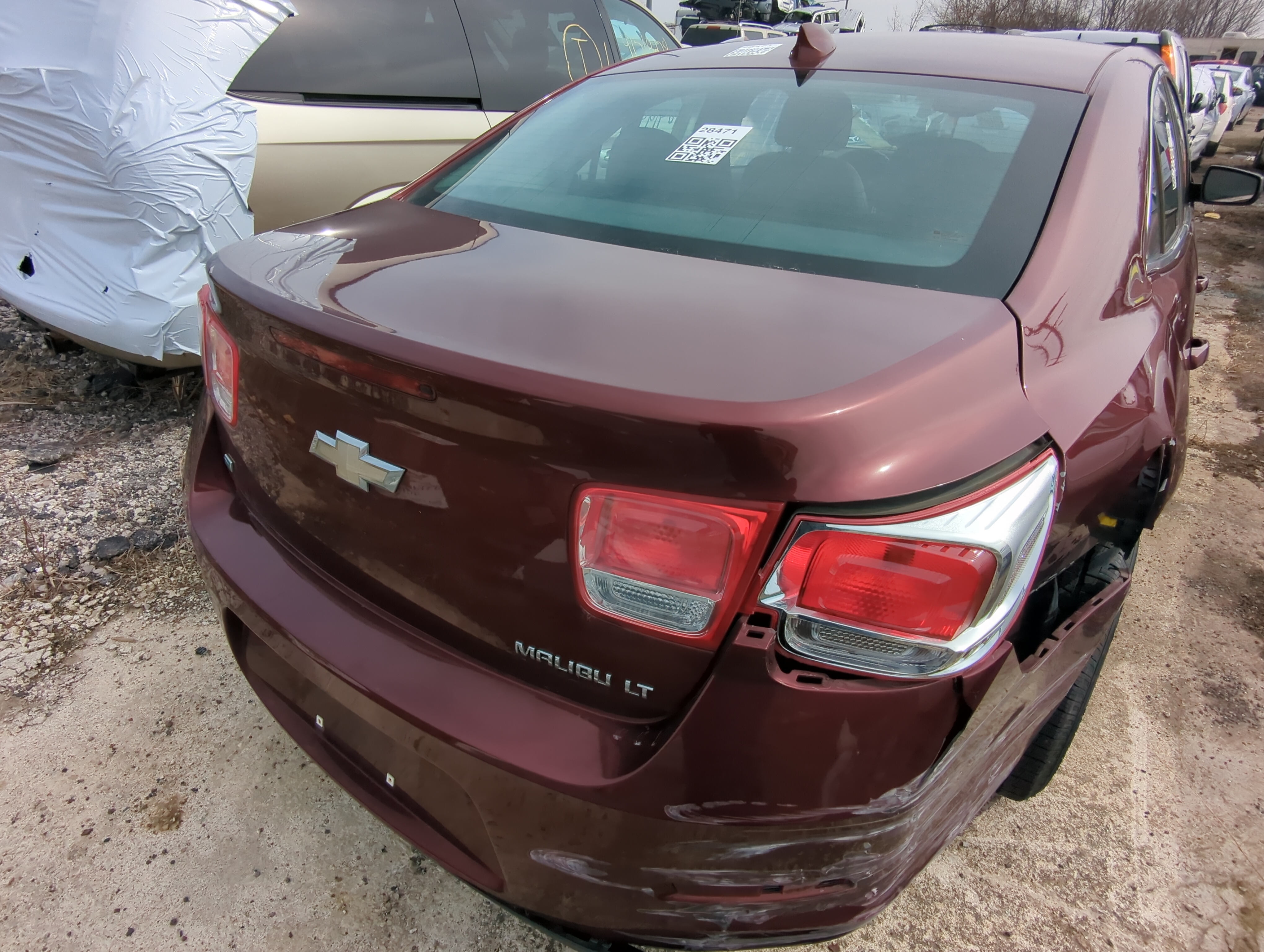 2013-2016 Chevrolet Malibu Trunk/decklid/hatch/tailgate Oem 827078 - Oemusedautoparts1.com