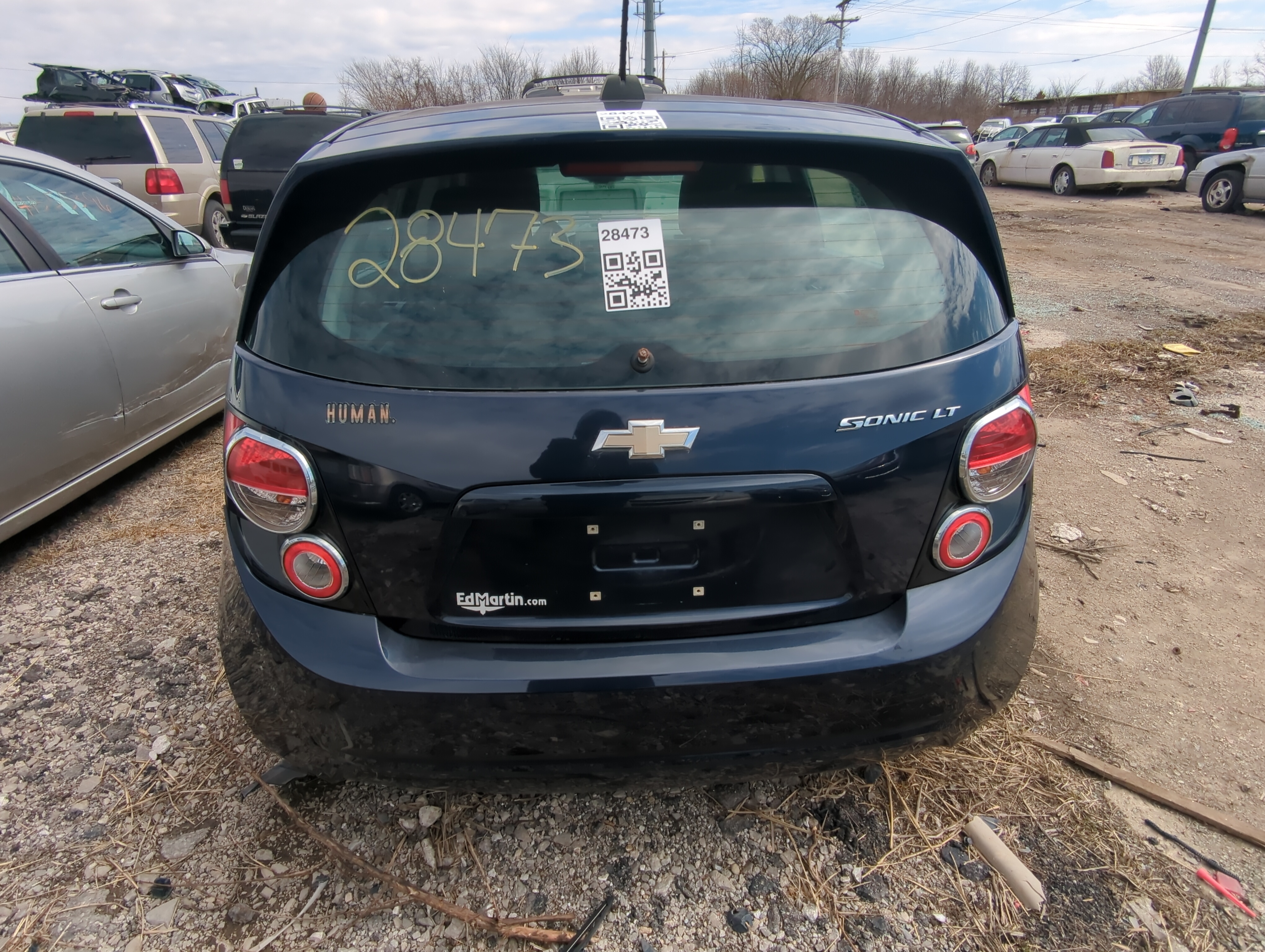 2012-2018 Chevrolet Sonic Trunk/decklid/hatch/tailgate Oem 827252 - Oemusedautoparts1.com