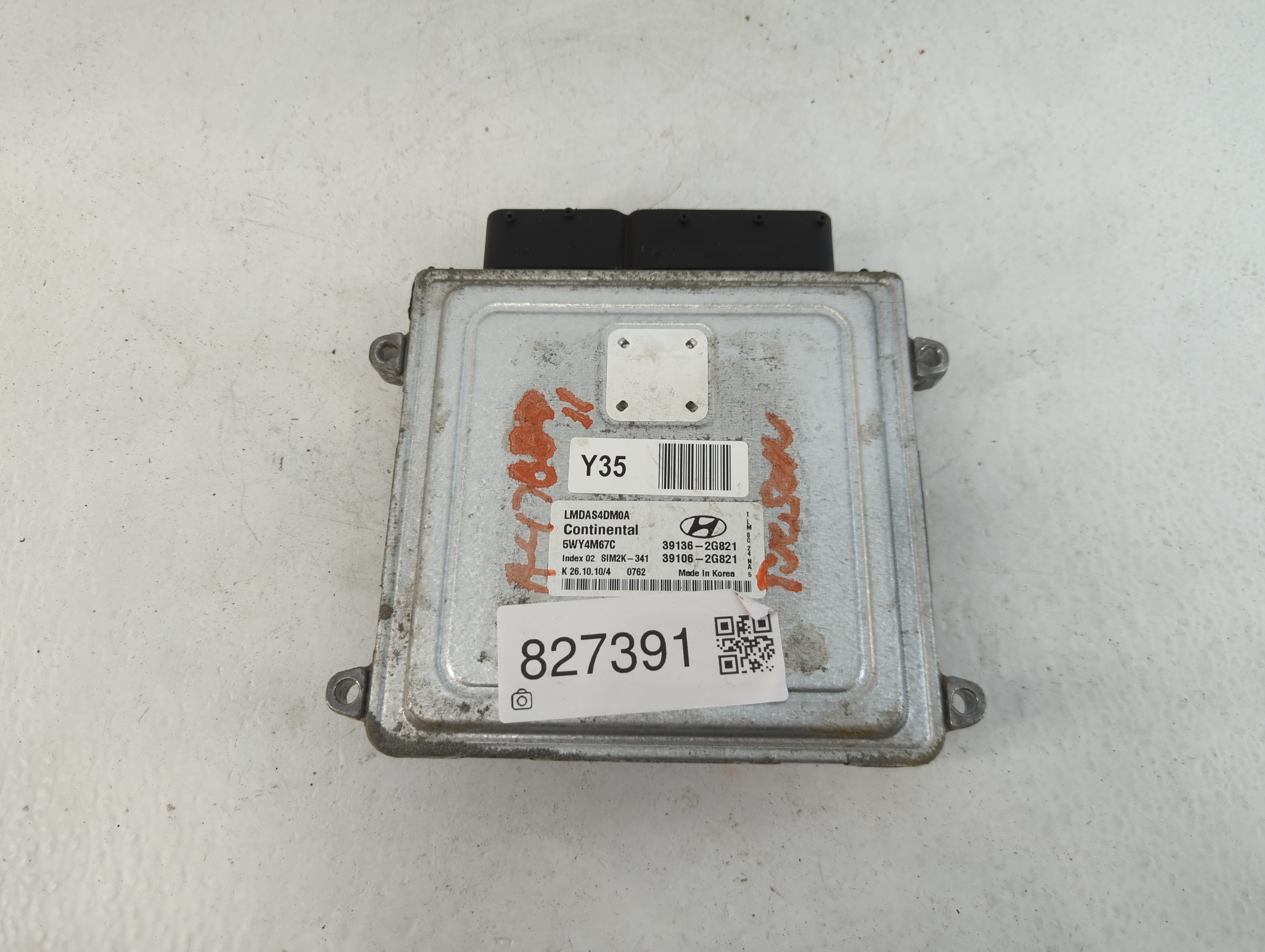 Picture of 2010-2013 Hyundai Tucson Engine Control Computer Ecu Pcm Ecm Pcu Oem 827391