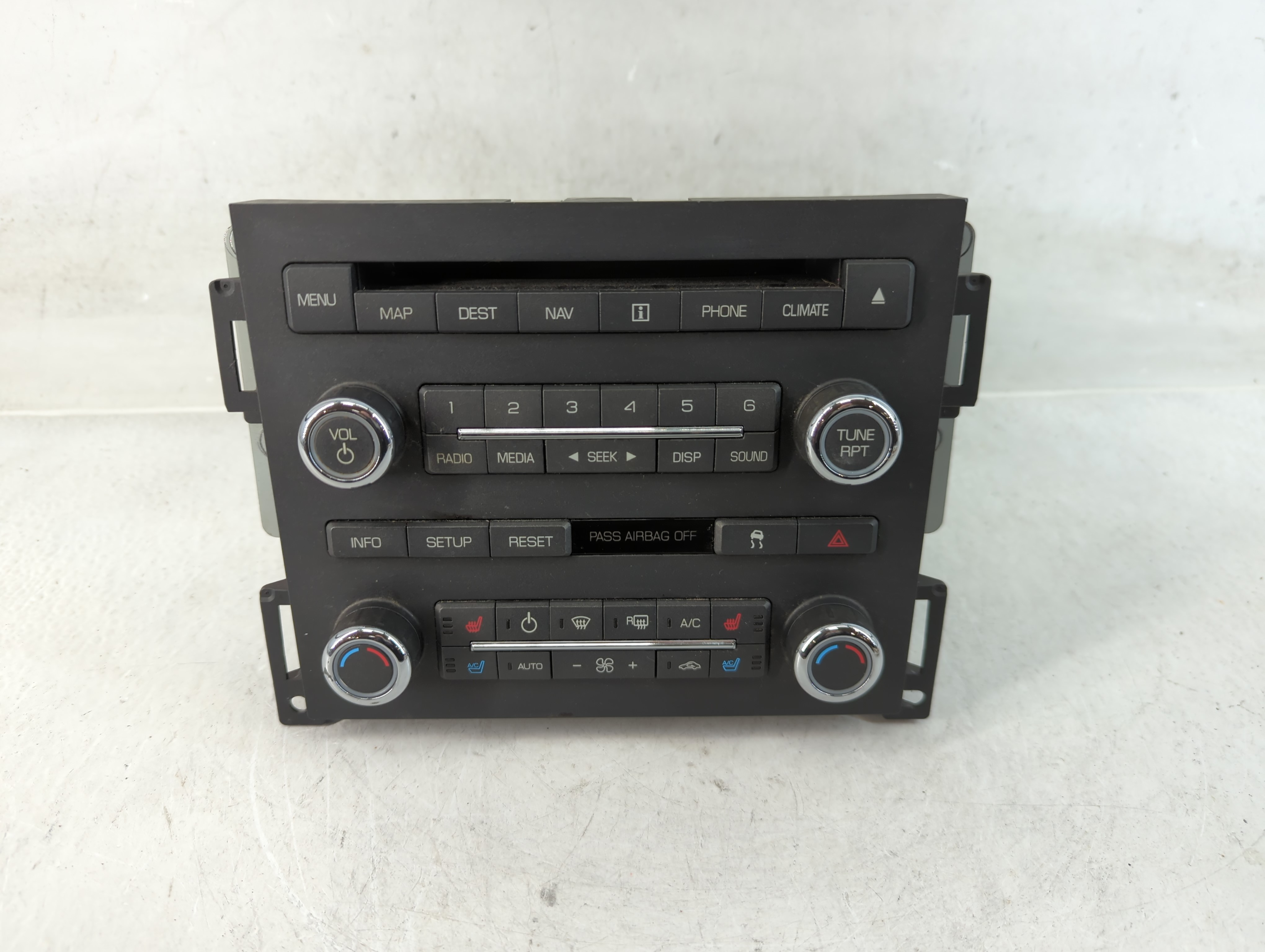 2009-2009 Lincoln Mks Am Fm Cd Player Radio Receiver 827395 - Oemusedautoparts1.com