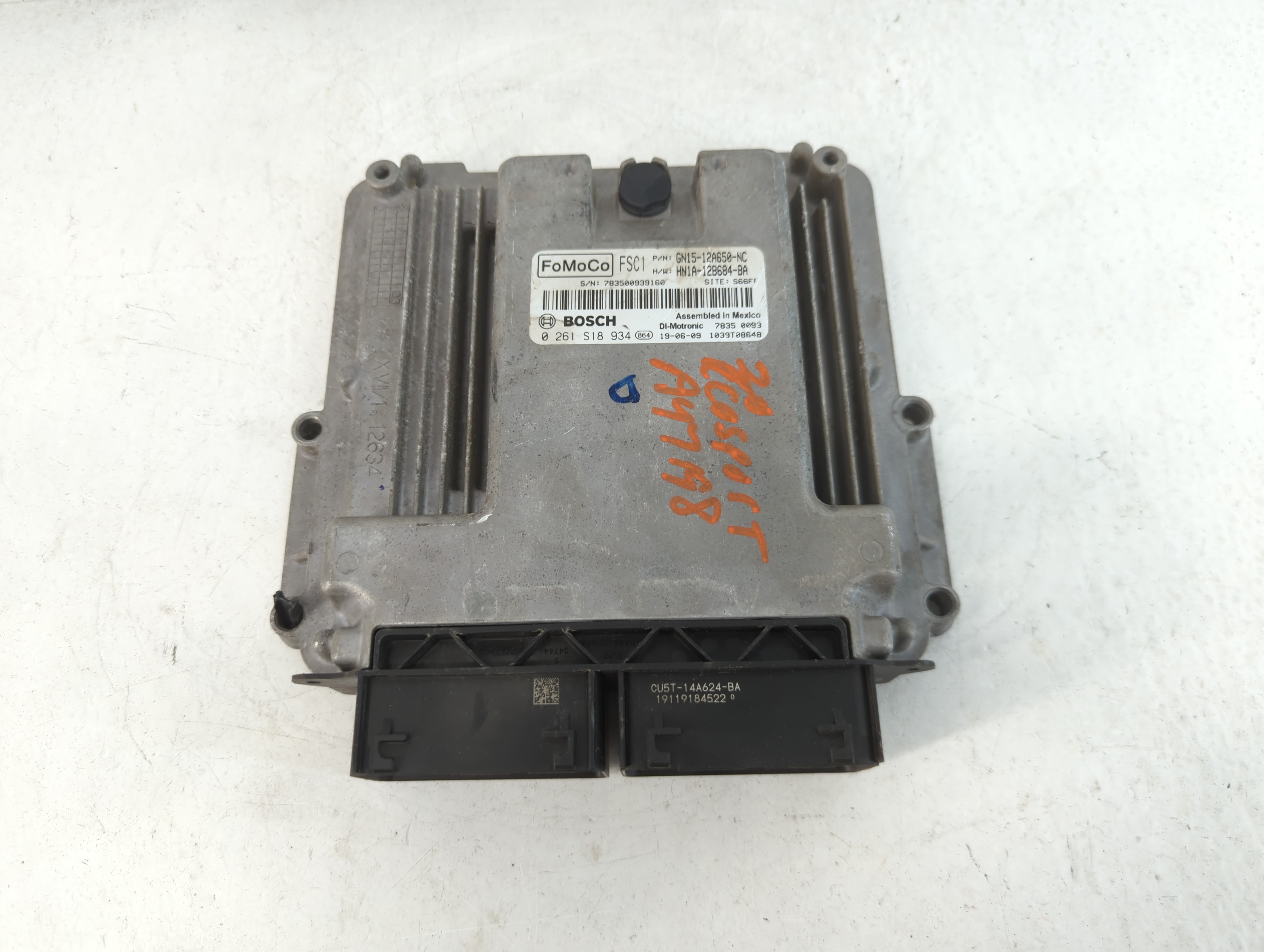2018-2022 Ford Ecosport Engine Control Computer Ecu Pcm Ecm Pcu Oem 827466 - Oemusedautoparts1.com