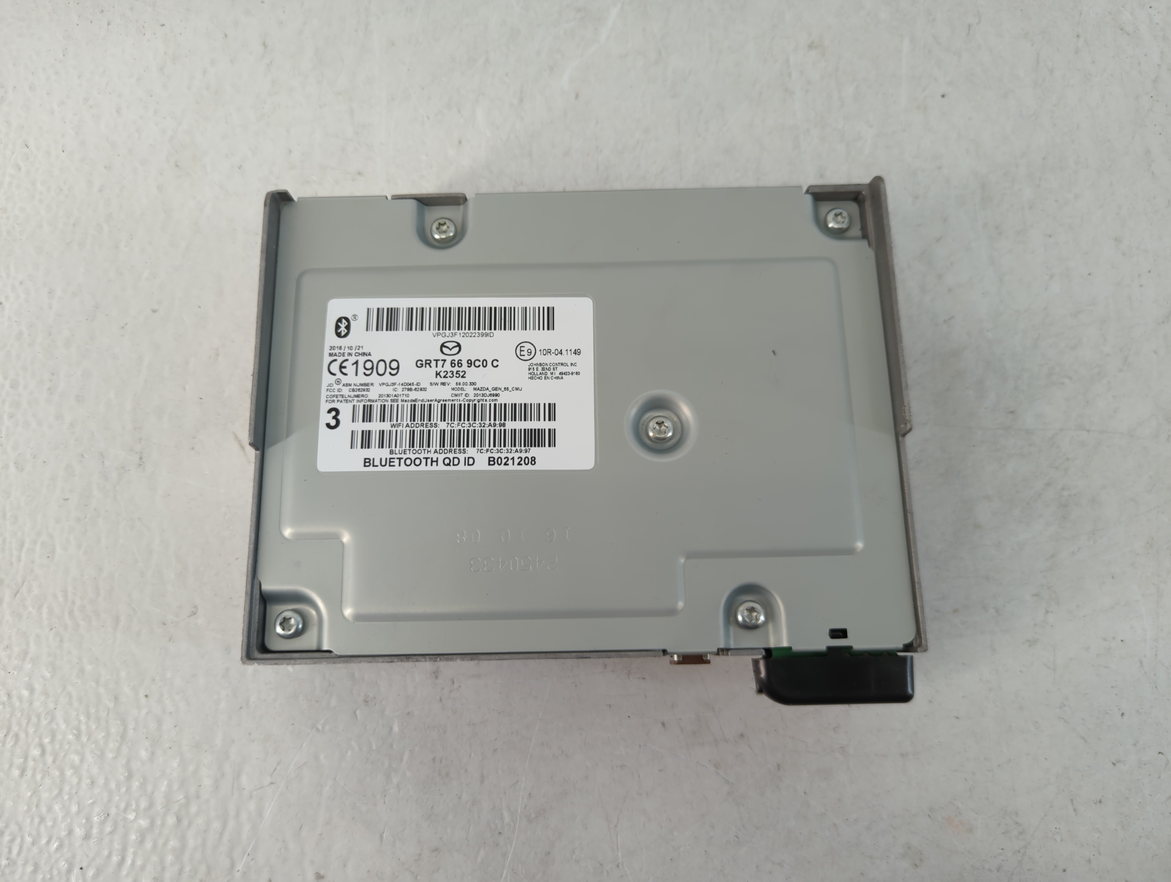 Picture of 2017 Mazda 3 Am Fm Cd Player Radio Receiver 827532