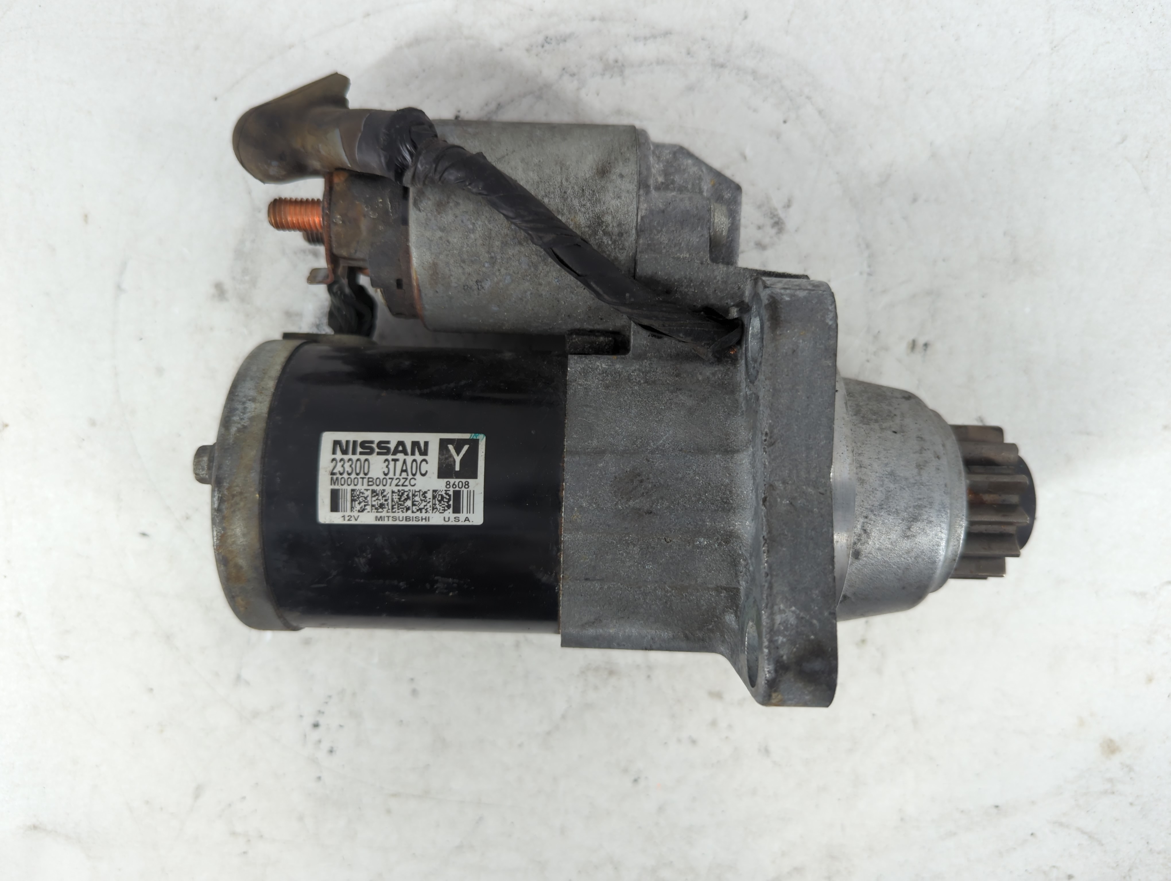 2013-2018 Nissan Altima Car Starter Motor Solenoid Oem 827634 - Oemusedautoparts1.com