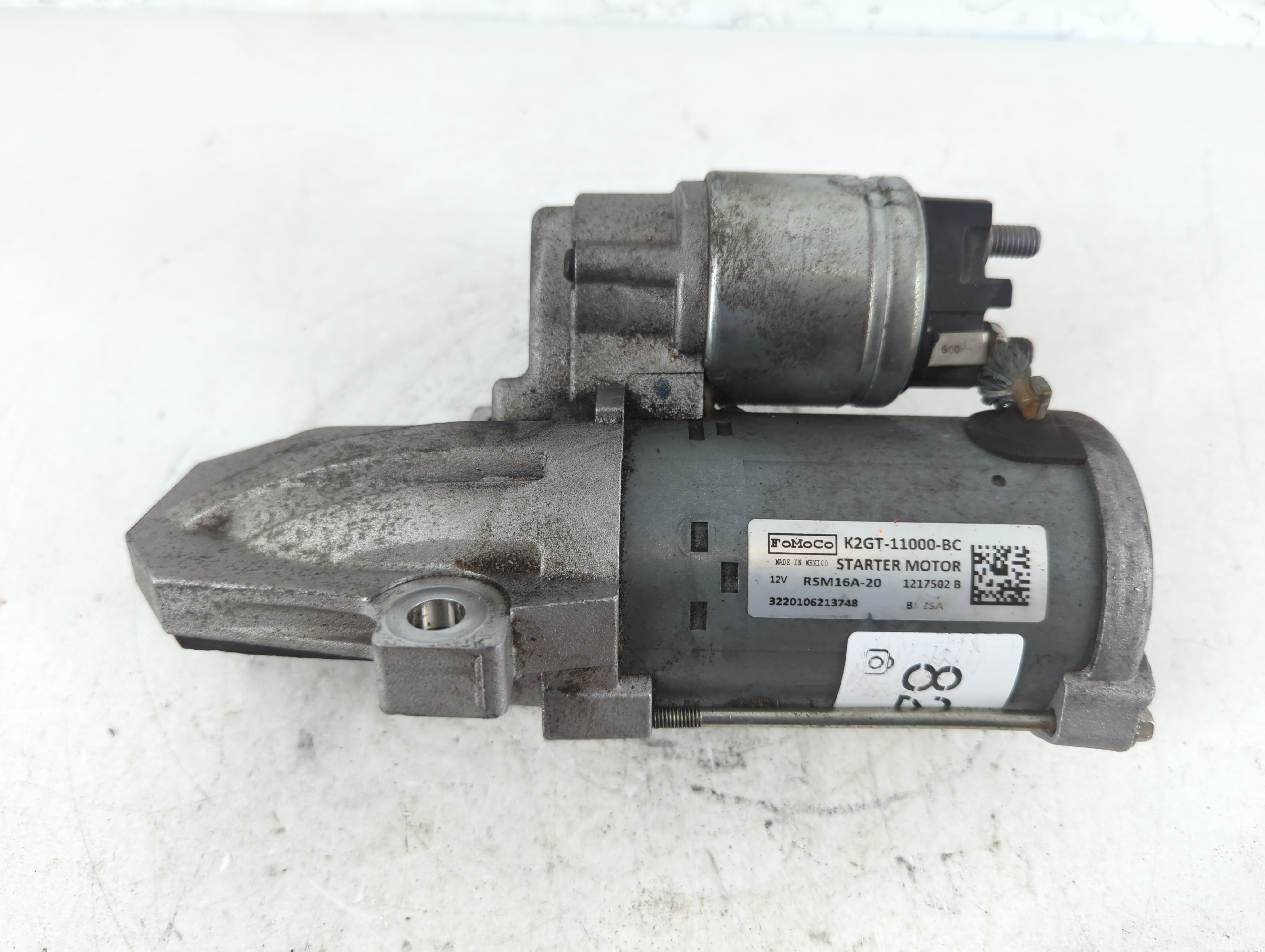 2019-2020 Ford Edge Car Starter Motor Solenoid Oem 827636 - Oemusedautoparts1.com