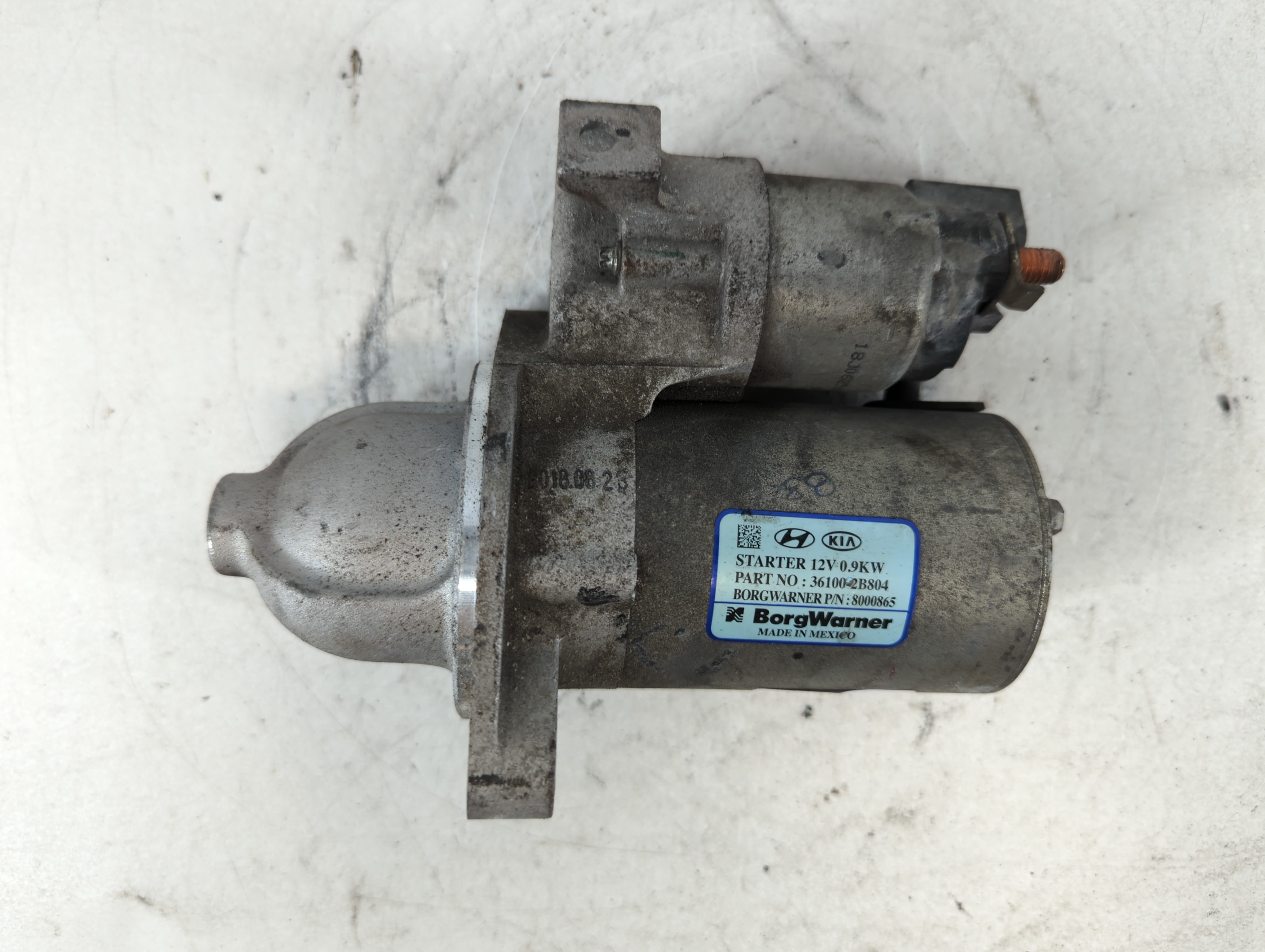 2018-2019 Kia Rio Car Starter Motor Solenoid Oem 827658 - Oemusedautoparts1.com