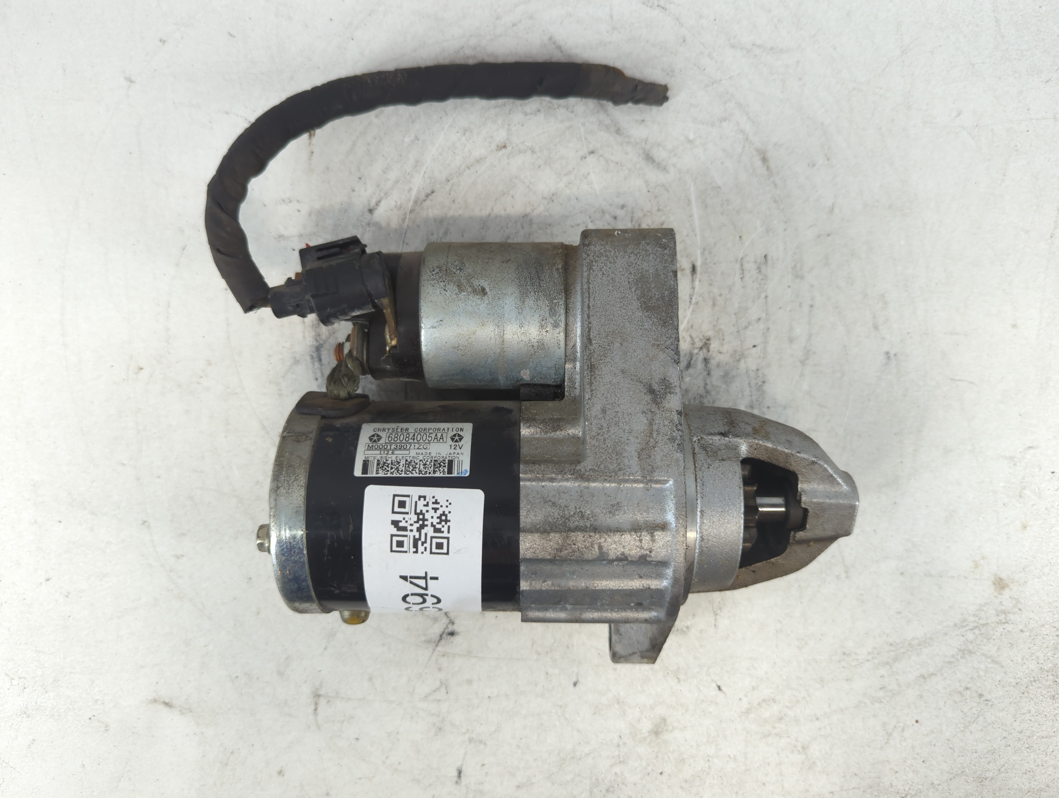 2015-2017 Chrysler 200 Car Starter Motor Solenoid Oem 827694 - Oemusedautoparts1.com