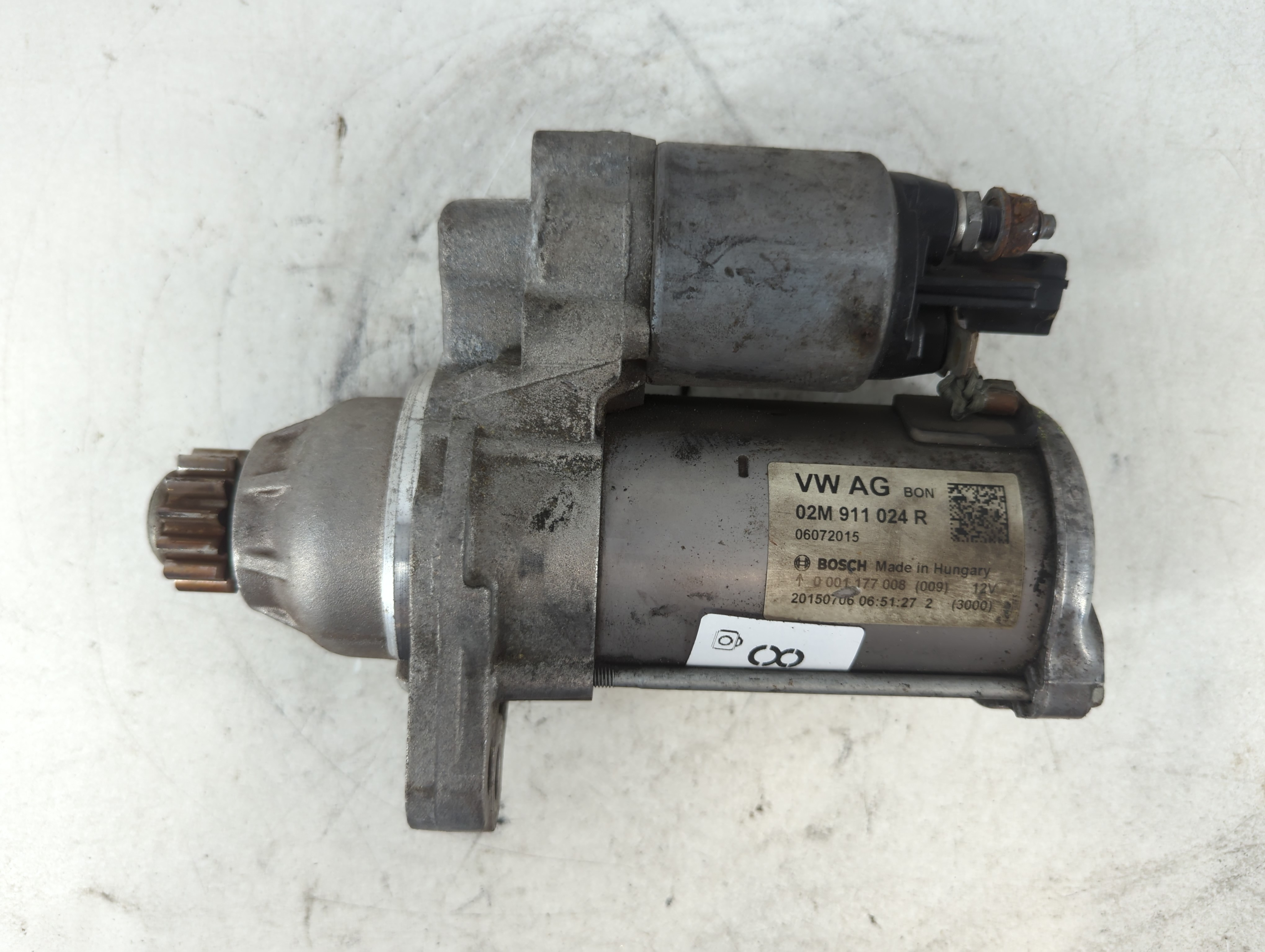 Picture of 2015-2021 Volkswagen Jetta Car Starter Motor Solenoid Oem 827700