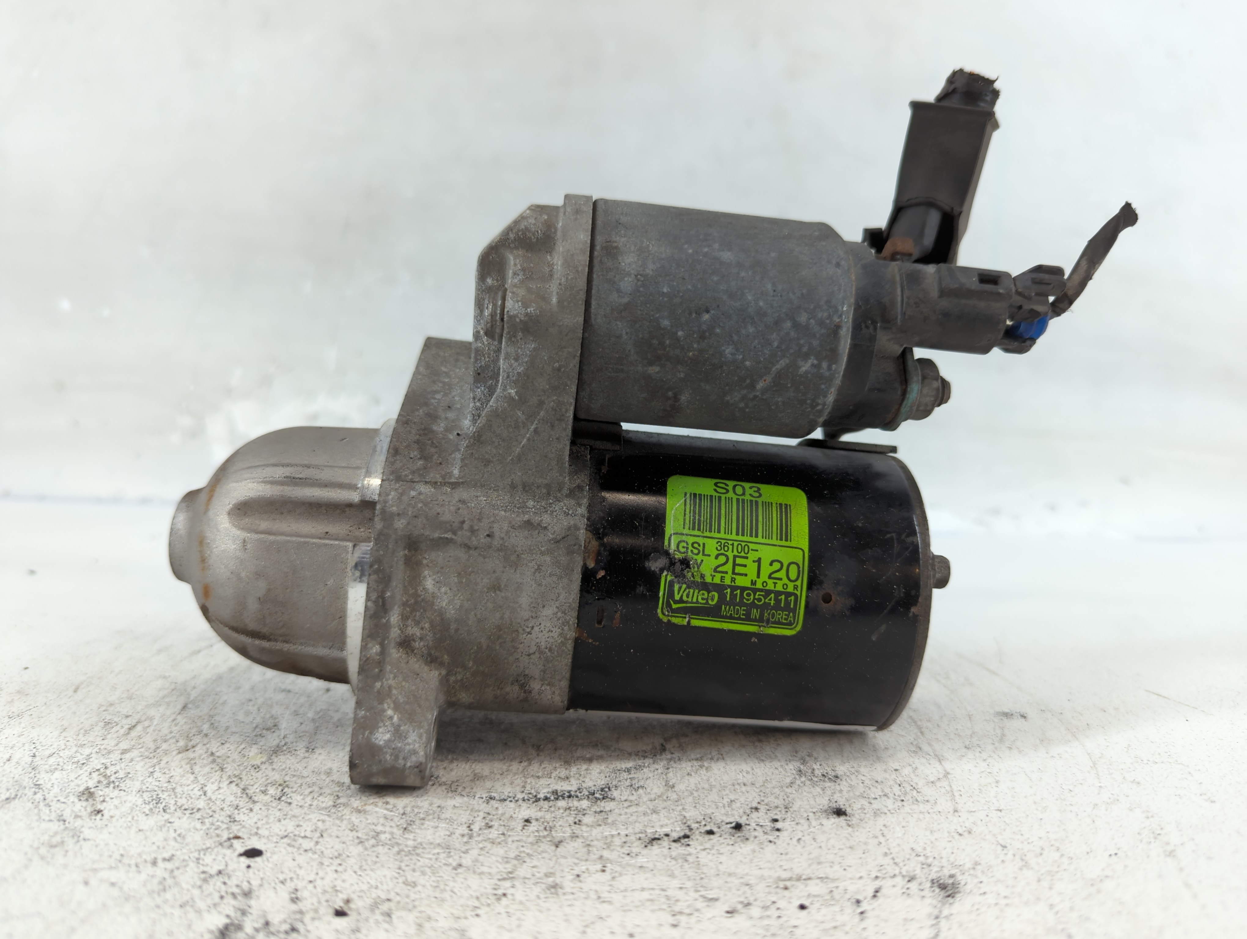 2013-2014 Hyundai Elantra Car Starter Motor Solenoid Oem 827728 - Oemusedautoparts1.com