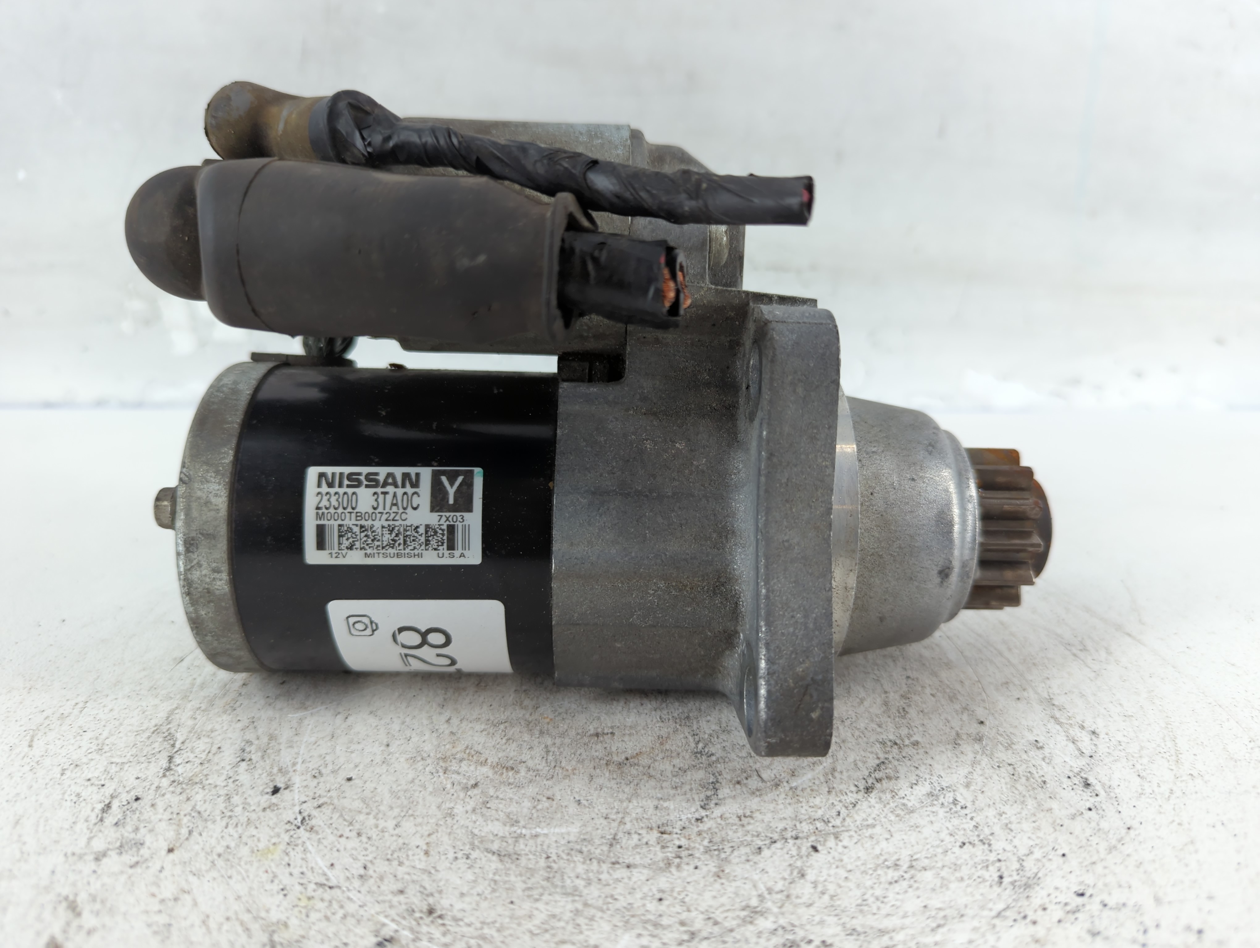 2013-2018 Nissan Altima Car Starter Motor Solenoid Oem 827873 - Oemusedautoparts1.com