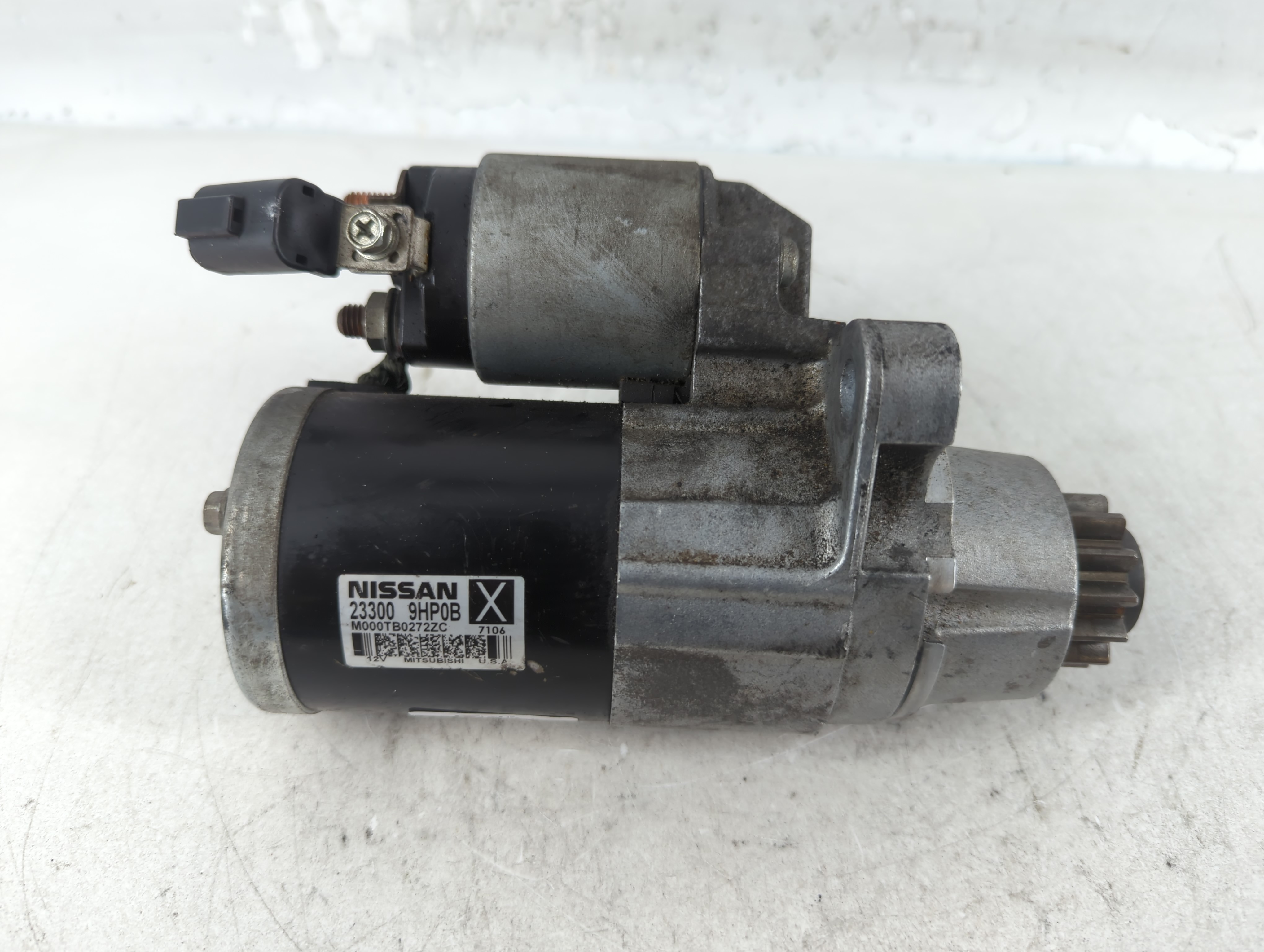 2015-2015 Nissan Pathfinder Car Starter Motor Solenoid Oem 827893 - Oemusedautoparts1.com