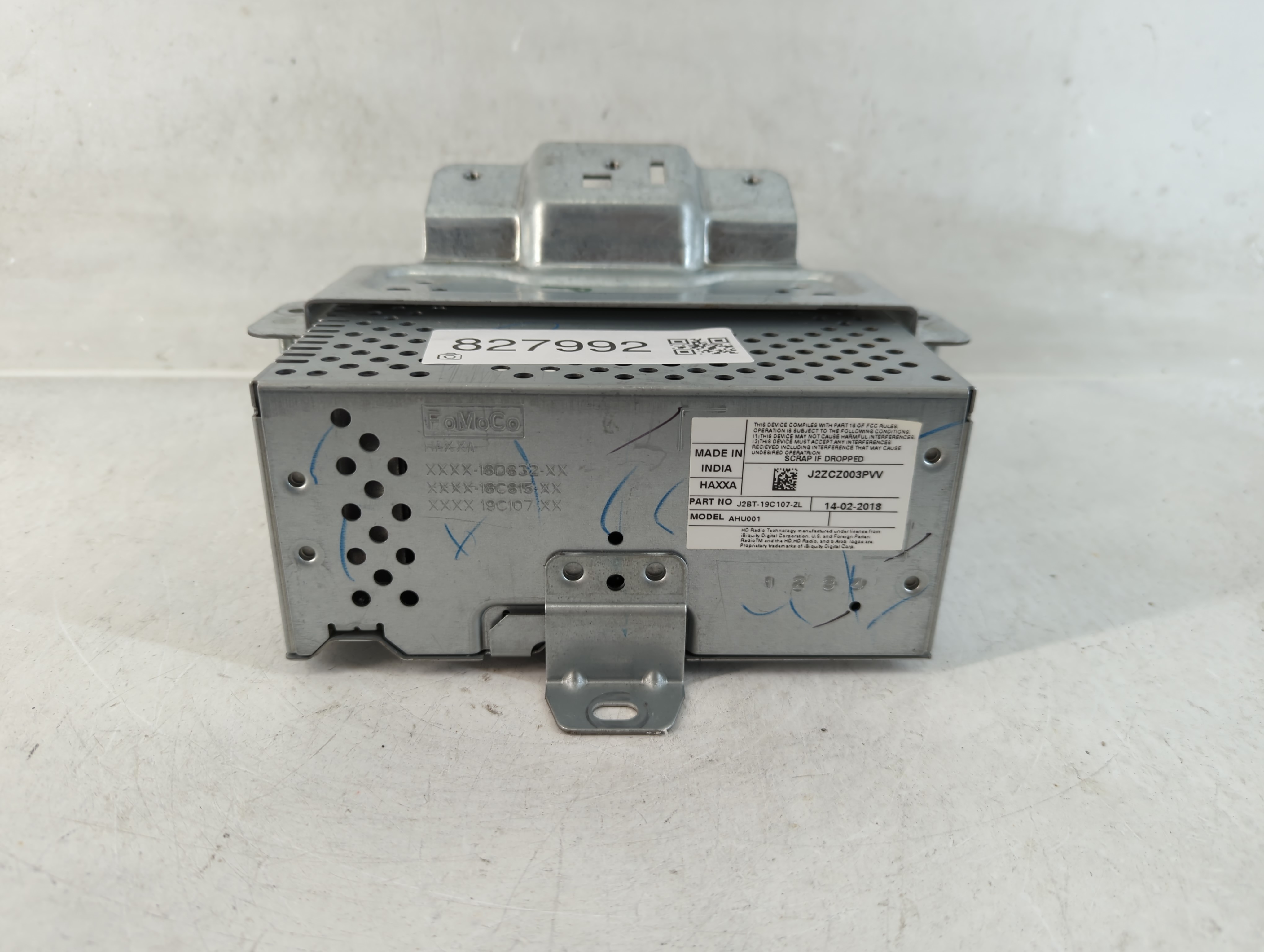 2018-2019 Ford Ecosport Am Fm Cd Player Radio Receiver 827992 - Oemusedautoparts1.com