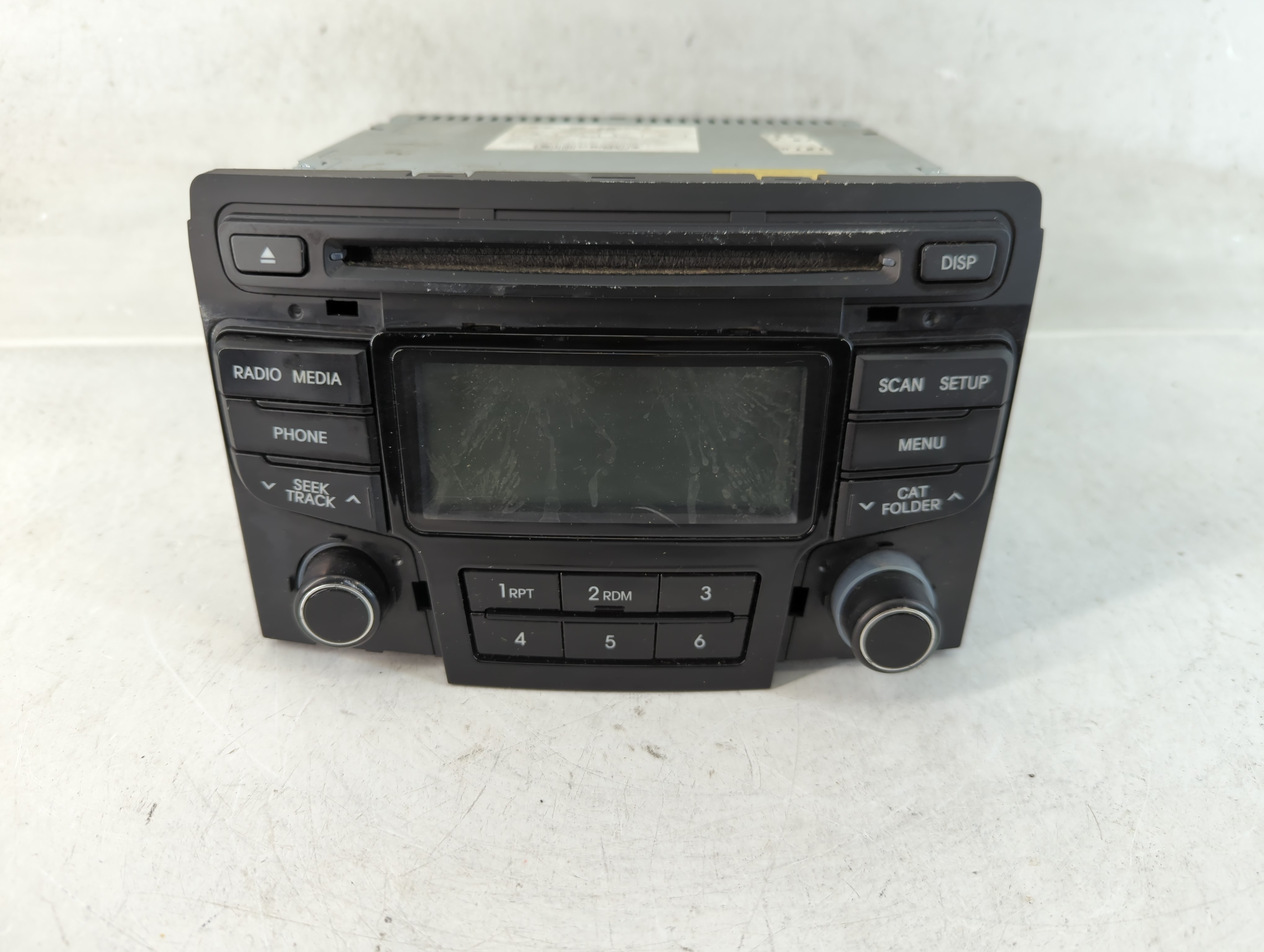 2012-2015 Hyundai Sonata Am Fm Cd Player Radio Receiver 827995 - Oemusedautoparts1.com