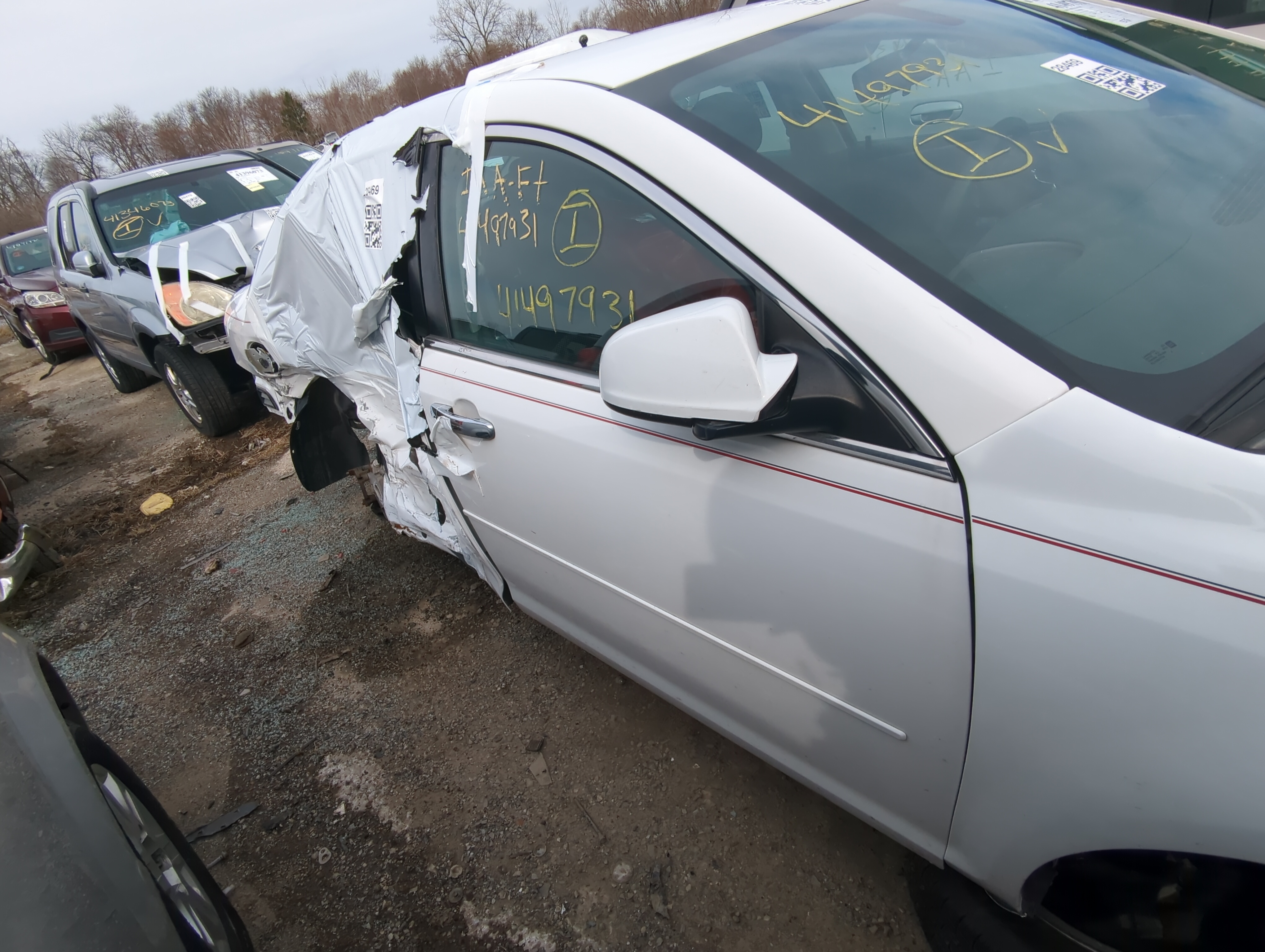 2008-2012 Chevrolet Malibu Passenger Front Door Oem 828059 - Oemusedautoparts1.com