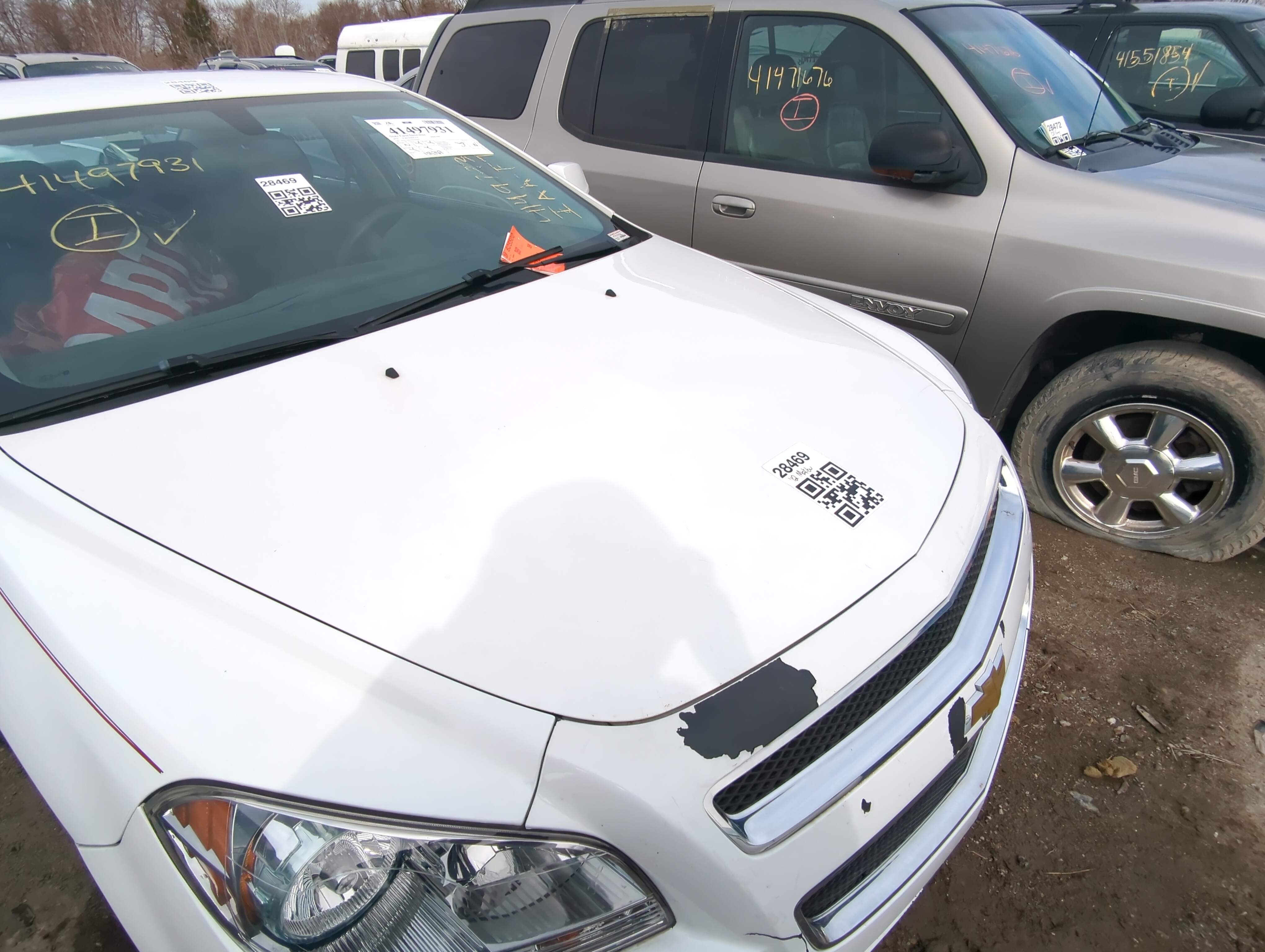 2012 Chevrolet Malibu Hood Oem 828143 - Oemusedautoparts1.com