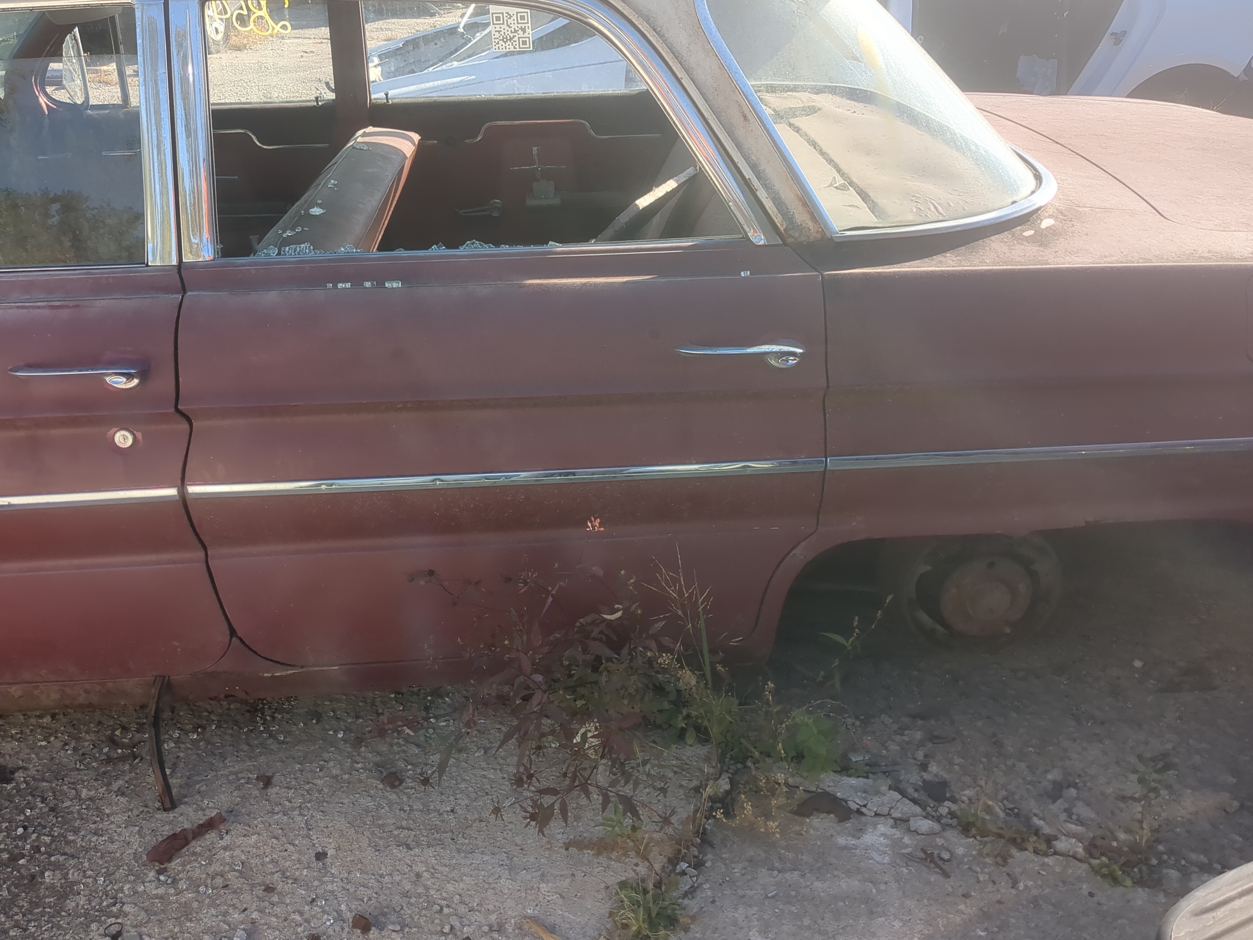 1961 Oldsmobile 88 Dynamic Base Driver Rear Door Oem 828721 - Oemusedautoparts1.com