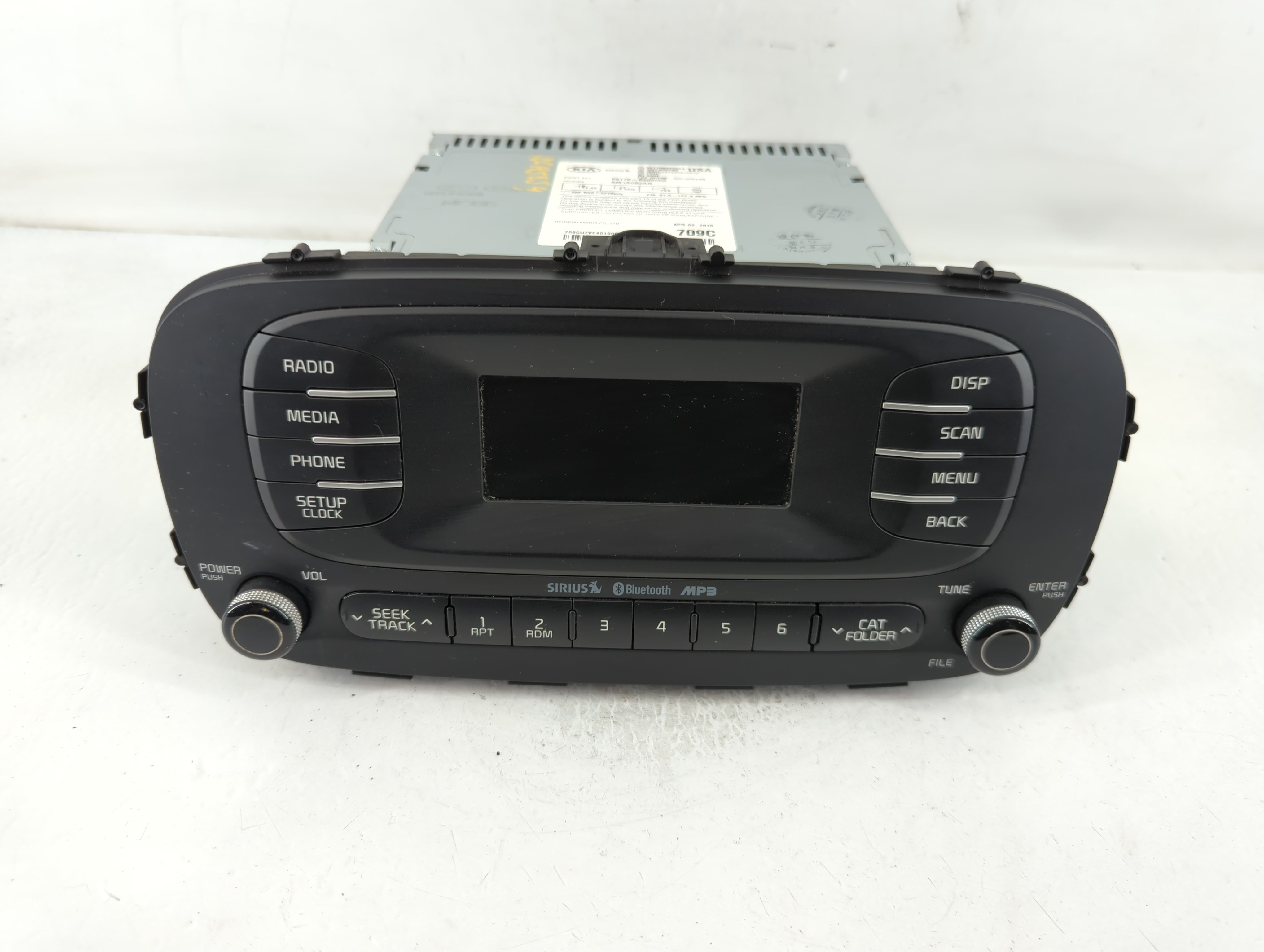 Picture of 2014-2016 Kia Soul Am Fm Cd Player Radio Receiver 828787